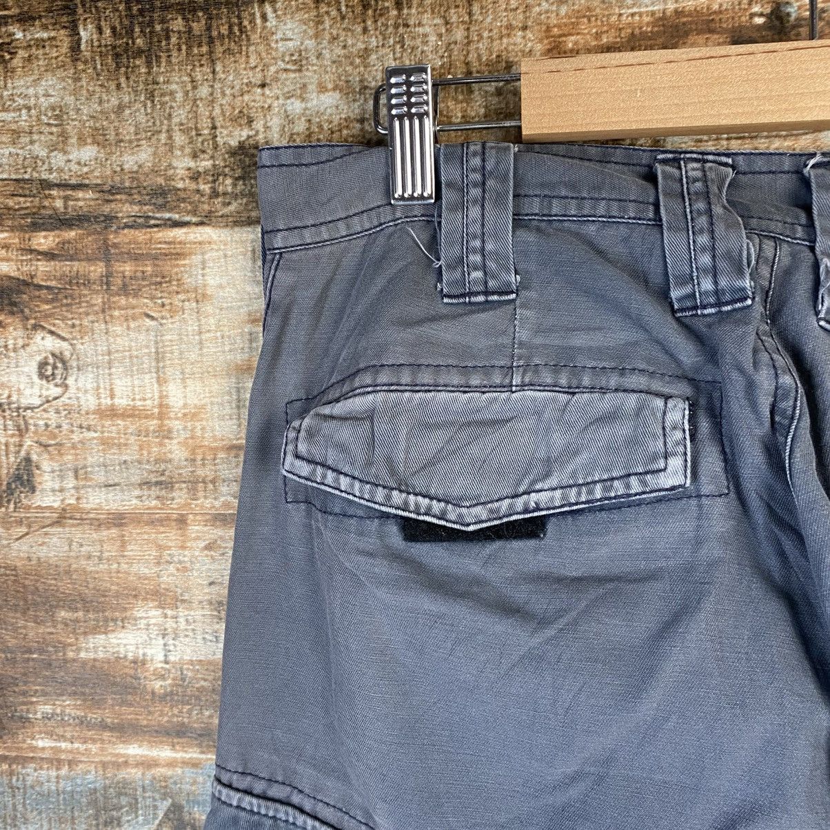 Japanese Brand DL G Ground Gray Cargo Multipocket Pants #C1288 Size US 32 / EU 48 - 19 Thumbnail