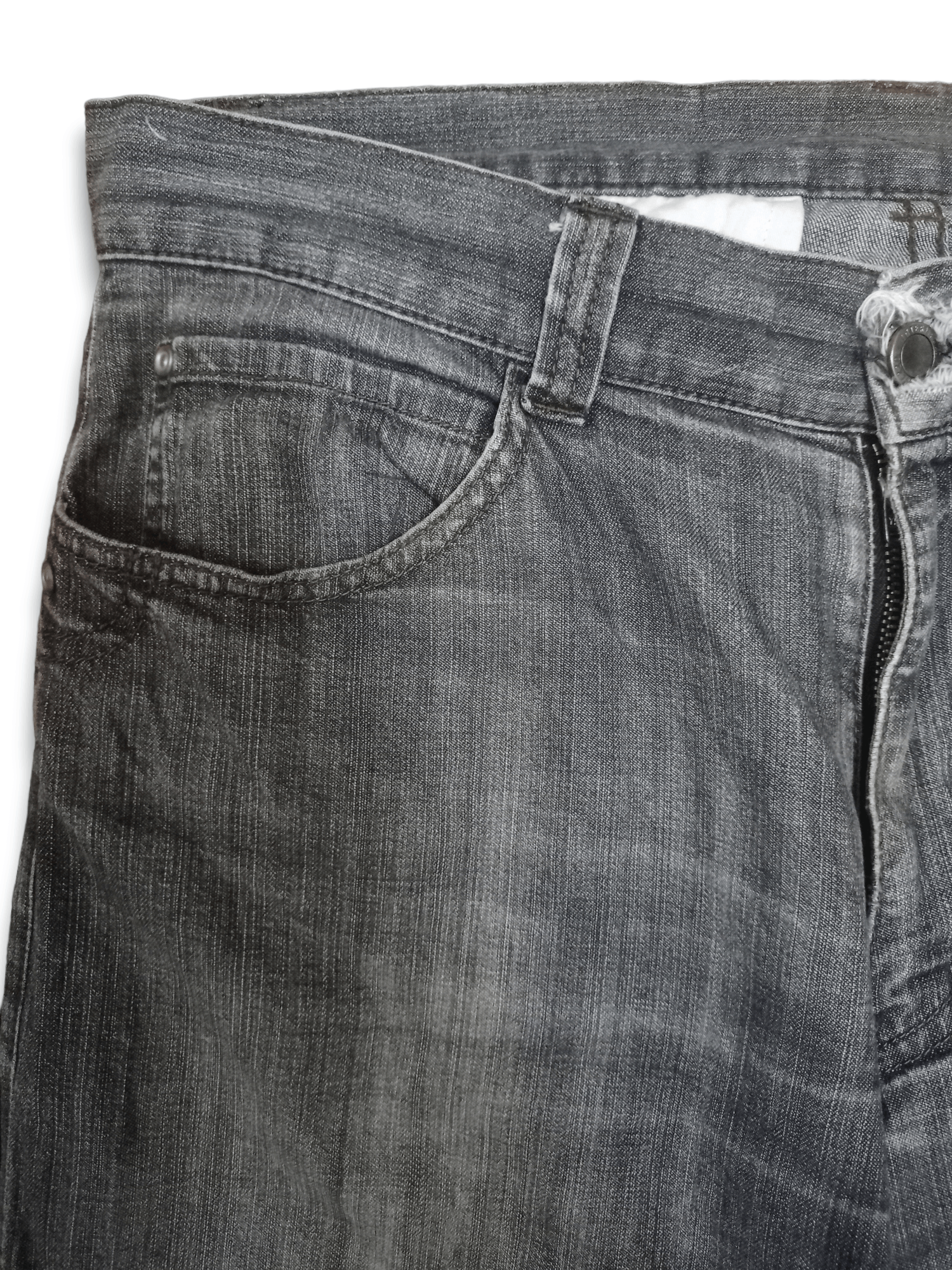 Other Vintage Japanese Brand Buckle Back Baggy Style Denim Pants Size US 33 - 6 Thumbnail