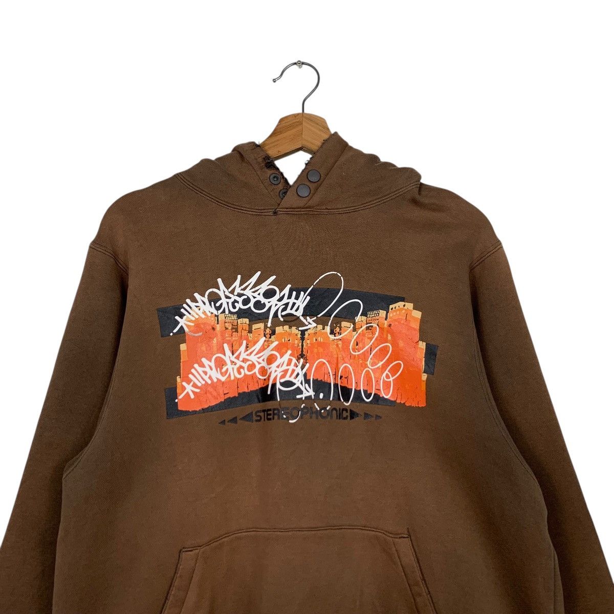 Japanese Brand Creation on Board STEREOPHONIC Hoodies #1613-C72 Size US M / EU 48-50 / 2 - 11 Thumbnail