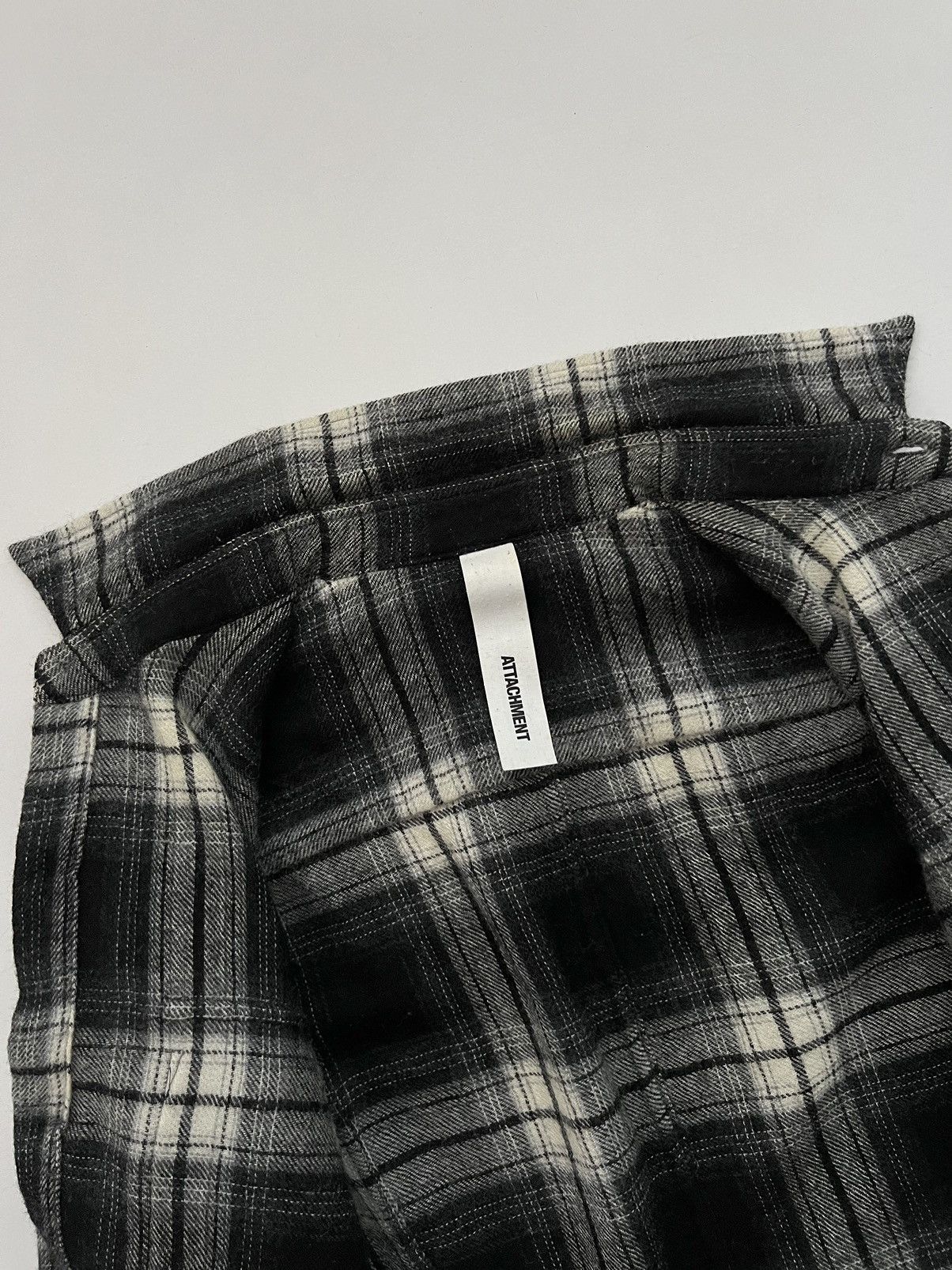 20471120 🔥SAMPLE Attachment Kazuyuki Kumagai Cashmere Grunge Shirt Size US S / EU 44-46 / 1 - 15 Thumbnail