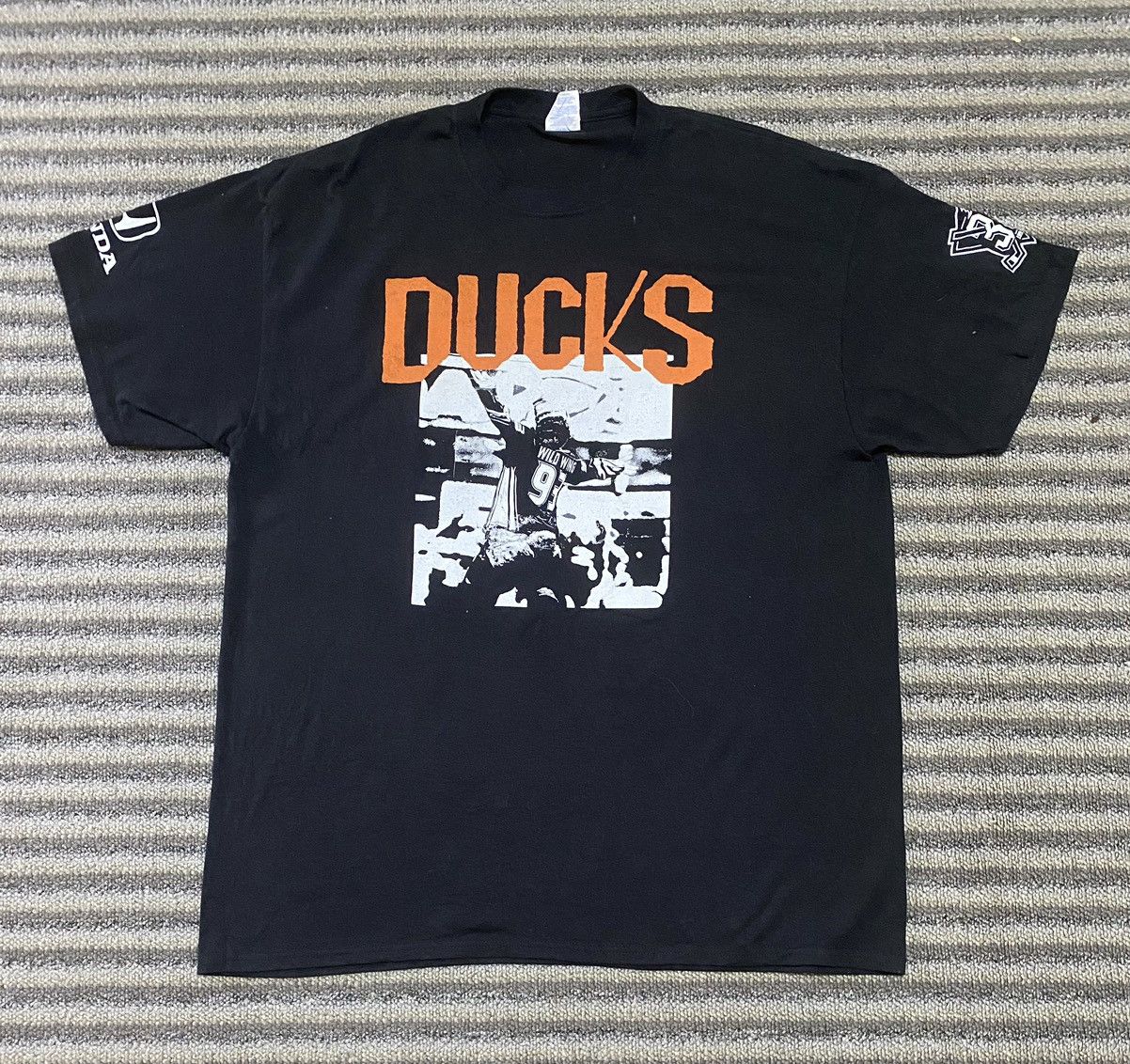 Ccm × NHL Anaheim Duck Black T-shirt Size US L / EU 52-54 / 3 - 2 Thumbnail