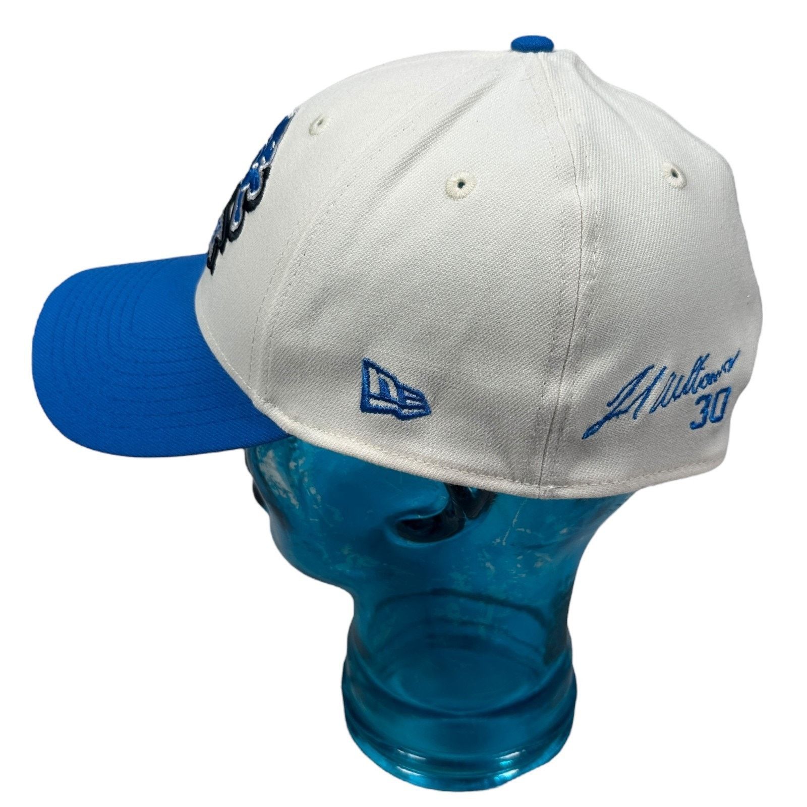 New Era New Era 39THIRTY Detroit Hat L XL Cream Blue Jamaal Williams Size ONE SIZE - 5 Thumbnail
