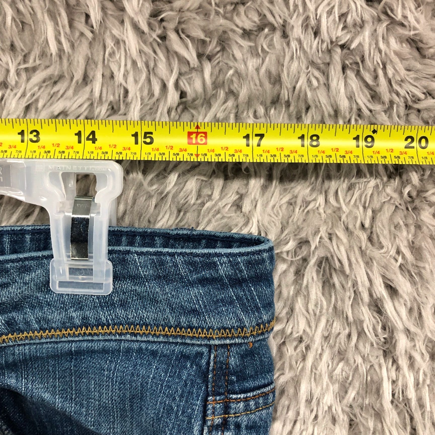 Route 66 Route 66 Jeans Womens 12 Mid Rise Dark Wash Blue Denim Straight Size 34" / US 12 / IT 48 - 2 Thumbnail