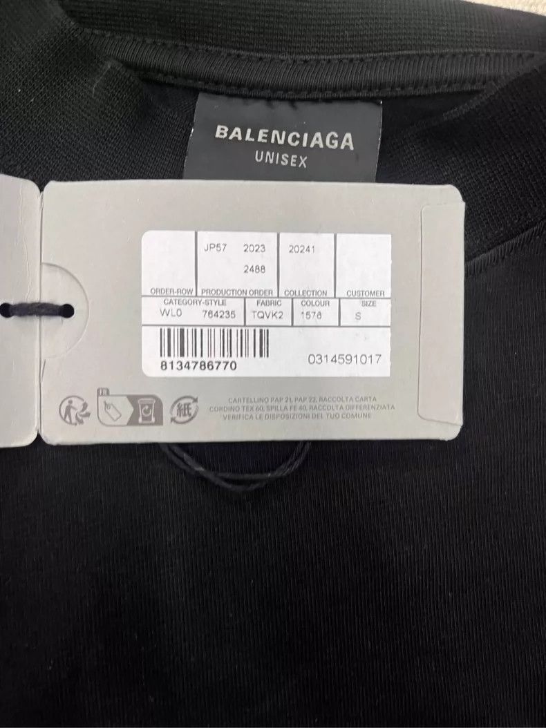 Balenciaga Balenciaga WiFi Short Sleeve TShirt-2505 Size US S / EU 44-46 / 1 - 3 Thumbnail
