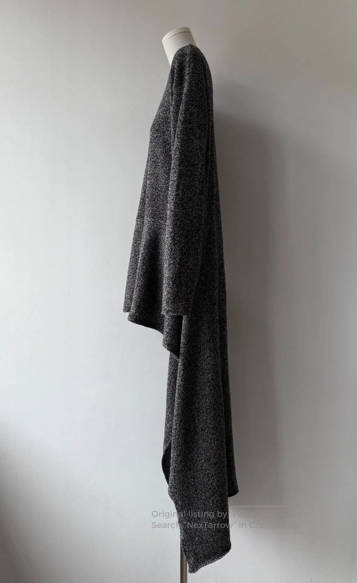 Y's Yohji Yamamoto Y's Long Fishtail Wool Sweater. Size M / US 6-8 / IT 42-44 - 7 Thumbnail