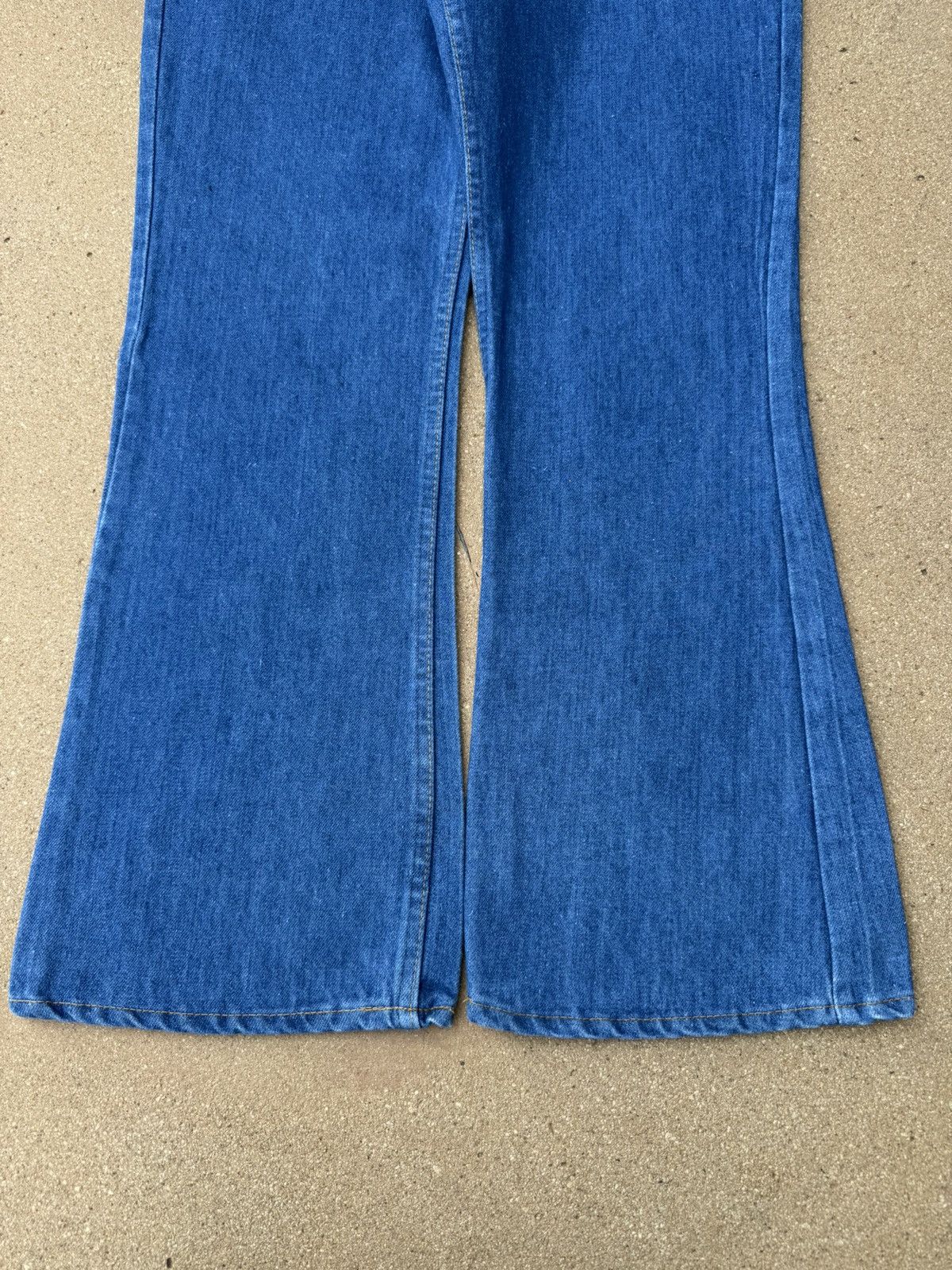 Levi's × Vintage Vtg 70’s Levi’s 646 Orange Tab Bellbottom Flare Jeans 33x29 Size US 33 - 3 Thumbnail