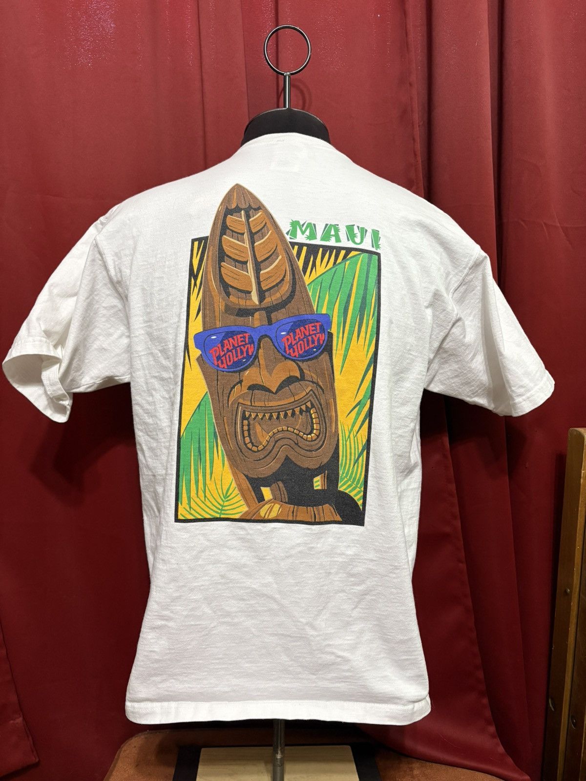 Planet Hollywood Vintage Planet Hollywood Maui Tshirt 90’s Hawaii Tiki Grail Size US XL / EU 56 / 4 - 1 Thumbnail