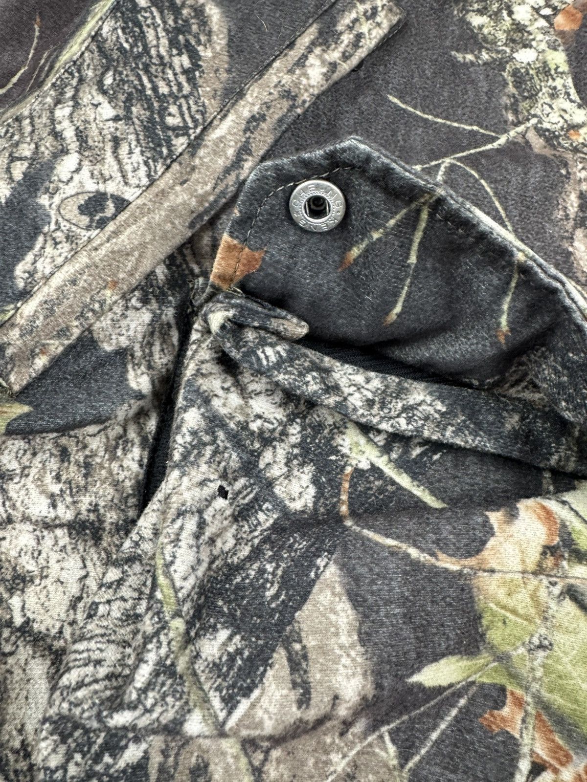 Mossy Oaks × Realtree × Vintage Vintage 90s Mossy Oak print boxy cargo booded hunting jacket Size US L / EU 52-54 / 3 - 21 Thumbnail