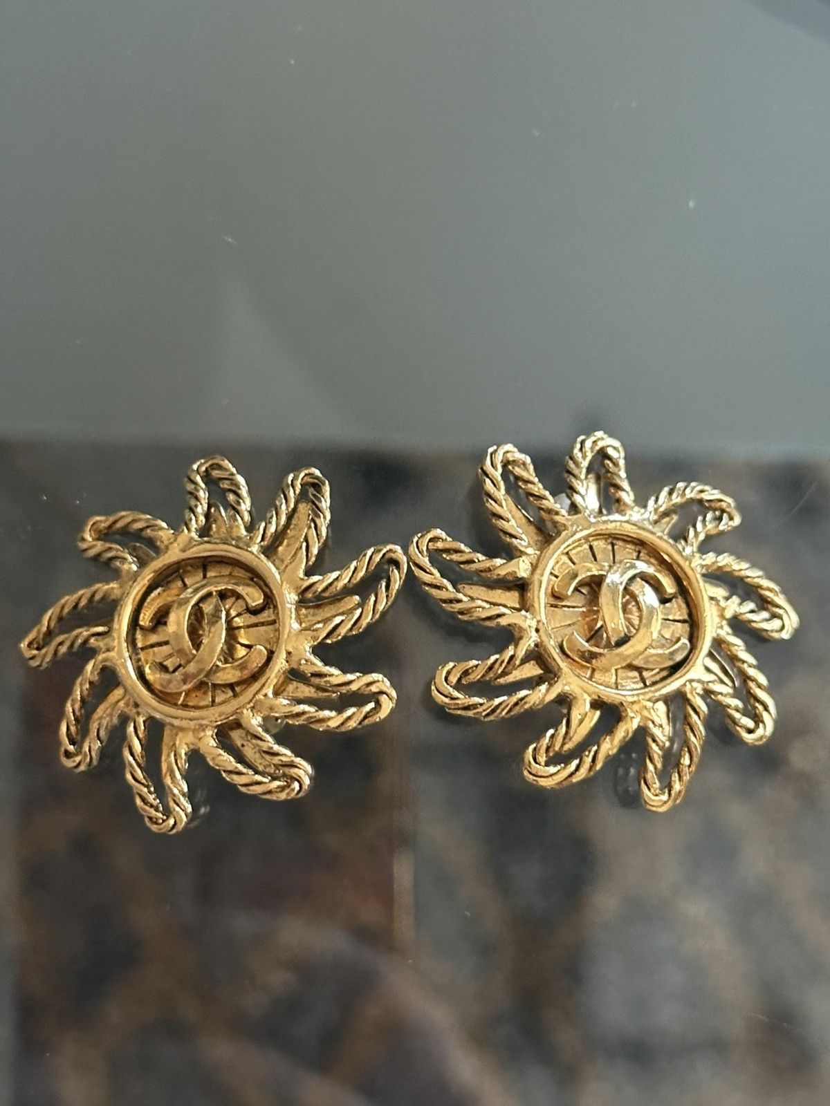 Chanel Chanel sun motif clip-on-earrings 94A Size ONE SIZE - 1 Thumbnail