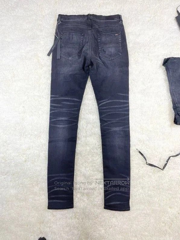 Amiri amiri cracked pink leather mx1 pants. Size US 32 / EU 48 - 2 Thumbnail