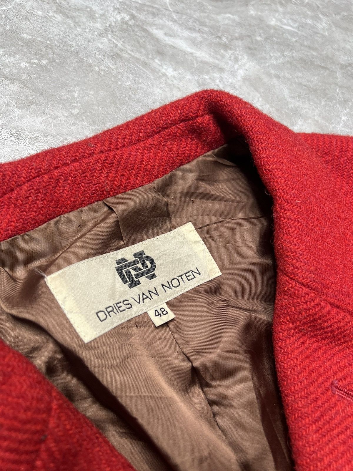 Dries Van Noten Archival Dries Van noten Mohair Coat Size 48R - 9 Thumbnail