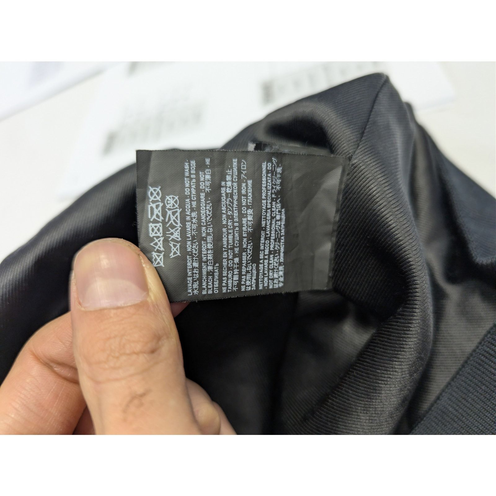 Saint Laurent Paris o1rshd1 CC20 "Moonlight on the Water" teddy jacket in black Size US M / EU 48-50 / 2 - 20 Thumbnail