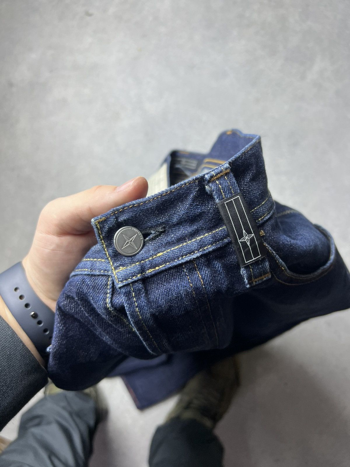 Stone Island Vintage Stone Island Denim Jeans Pants Size US 34 / EU 50 - 12 Thumbnail