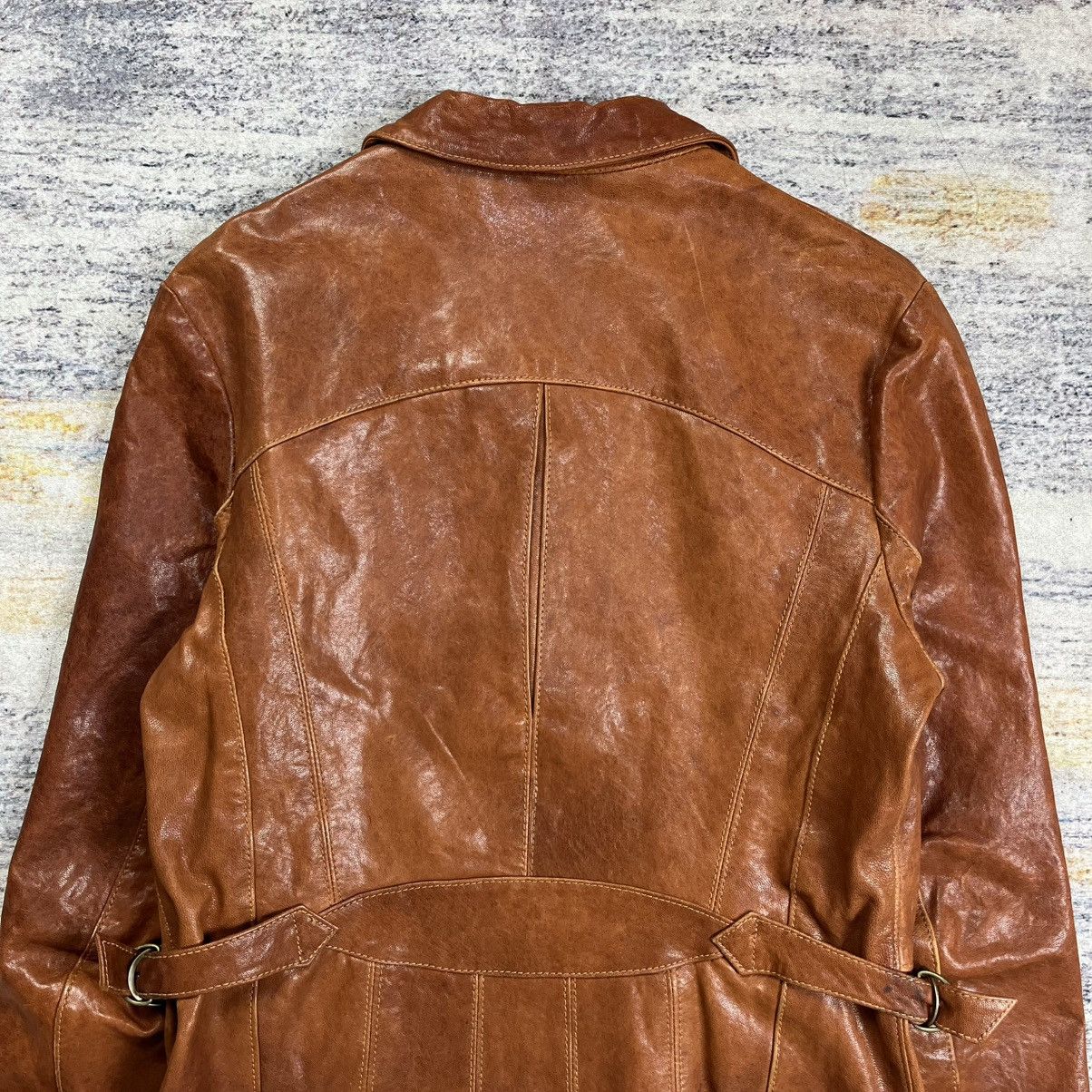 Le Grande Bleu (L.G.B.) Led Rechwe multi pocket leather jacket vkei style Size US M / EU 48-50 / 2 - 6 Thumbnail