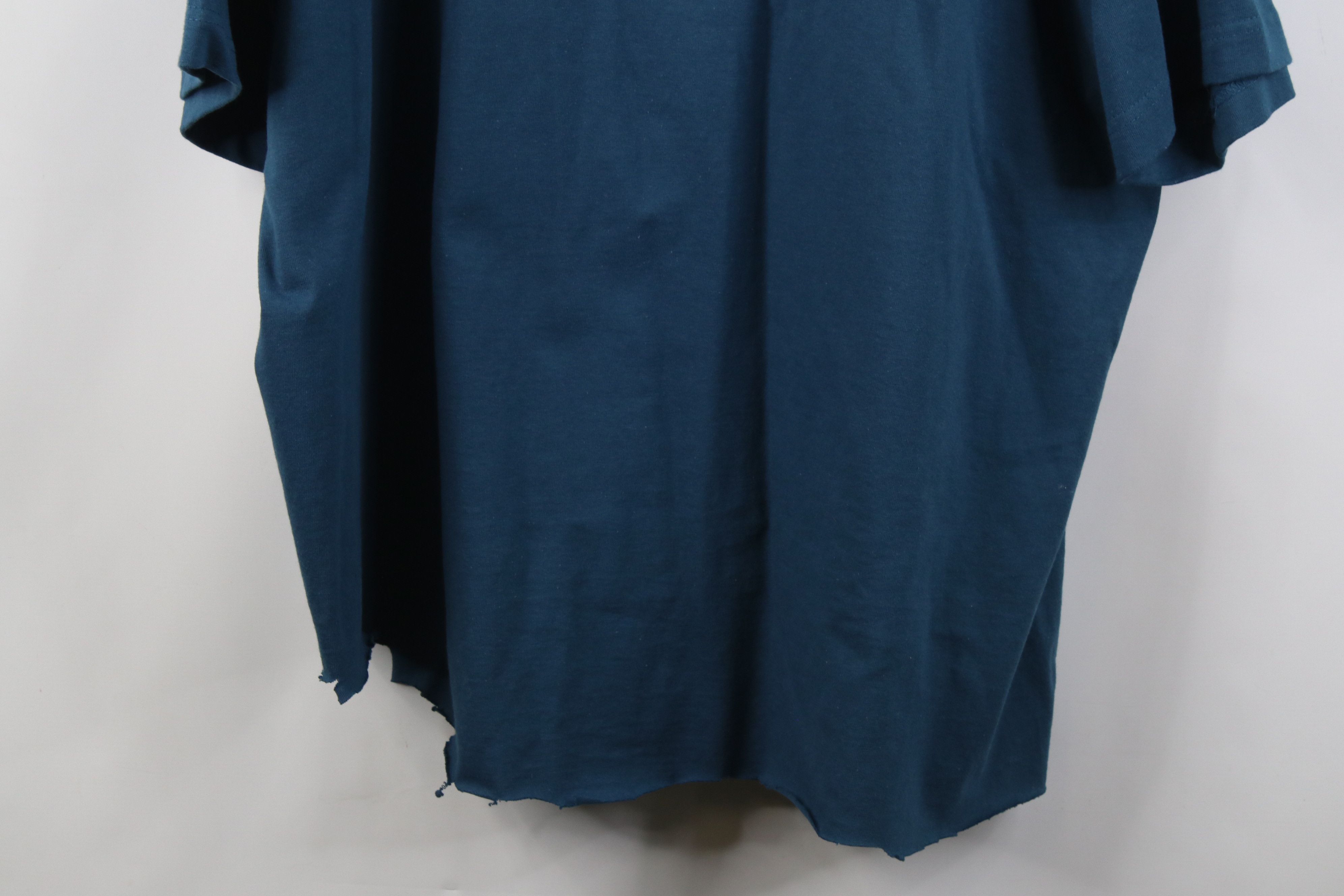 Carhartt Vintage Y2K Carhartt Heavyweight Cotton Pocket T-Shirt Blue Size US XXL / EU 58 / 5 - 3 Thumbnail