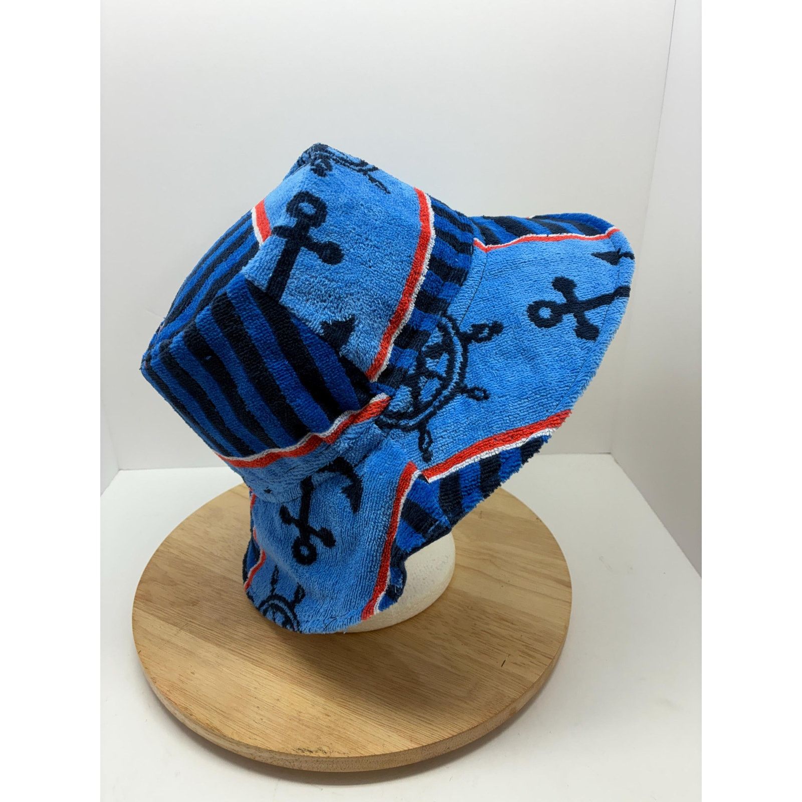 Other Upcycled Bucket Hat, Nautical Summer Hat, Soft, Packable, Size ONE SIZE - 10 Thumbnail
