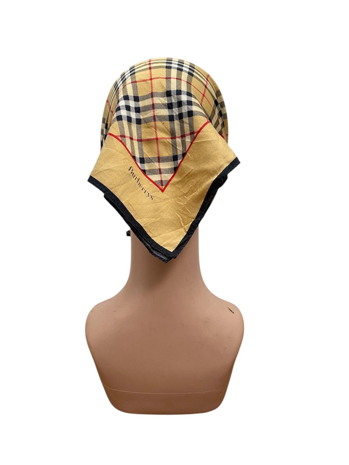 Burberry Vintage Burberry Bandana / Handkerchief / Neckerchief Size ONE SIZE - 3 Thumbnail