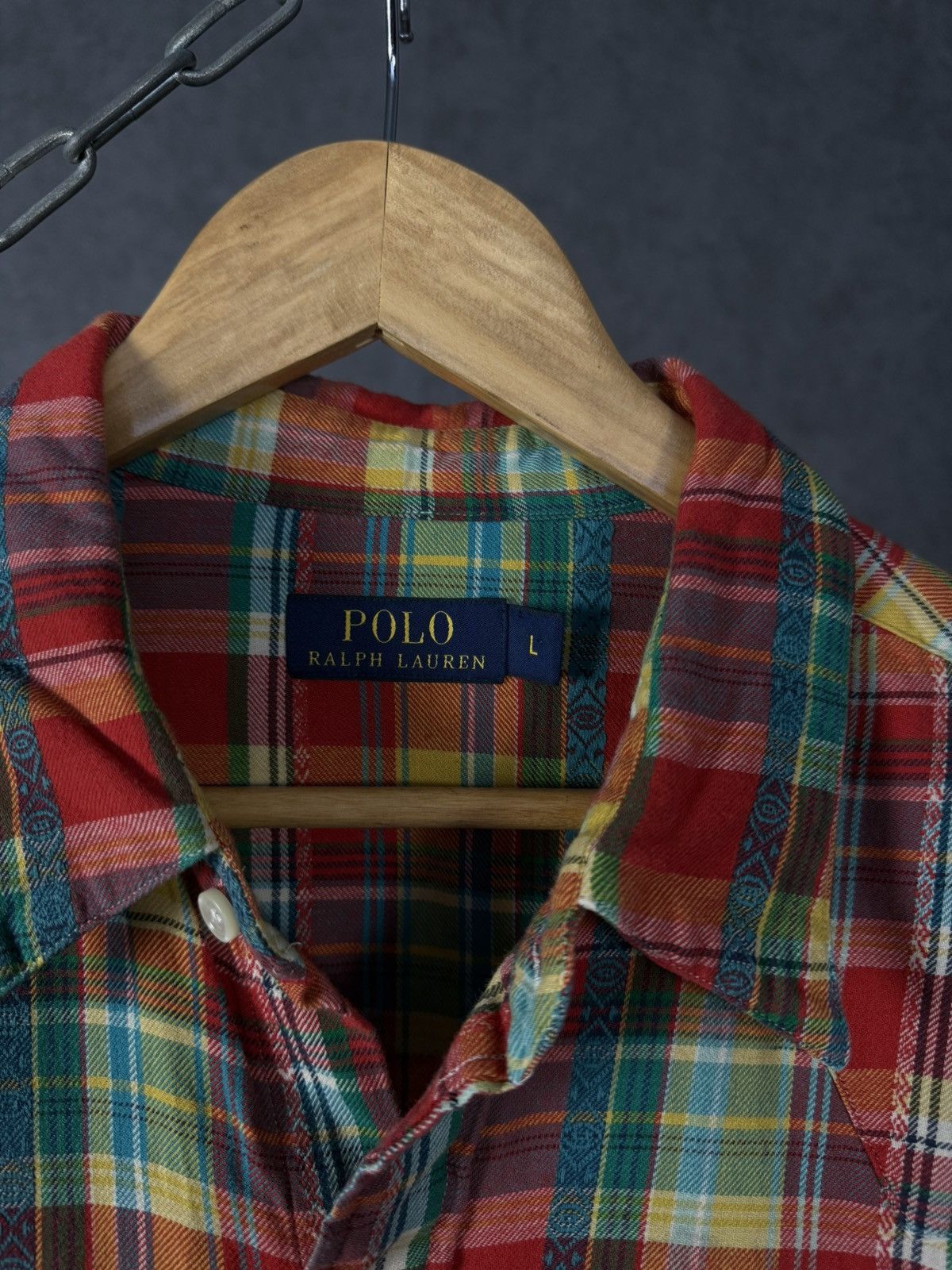 Polo Ralph Lauren Polo Ralph Lauren designer checkered shirt Size US L / EU 52-54 / 3 - 3 Thumbnail