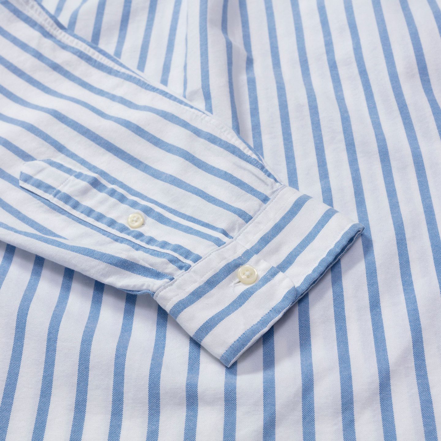 Polo Ralph Lauren o1s22i1n0125 Custom Fit Shirt in Light Blue White Size US M / EU 48-50 / 2 - 6 Thumbnail