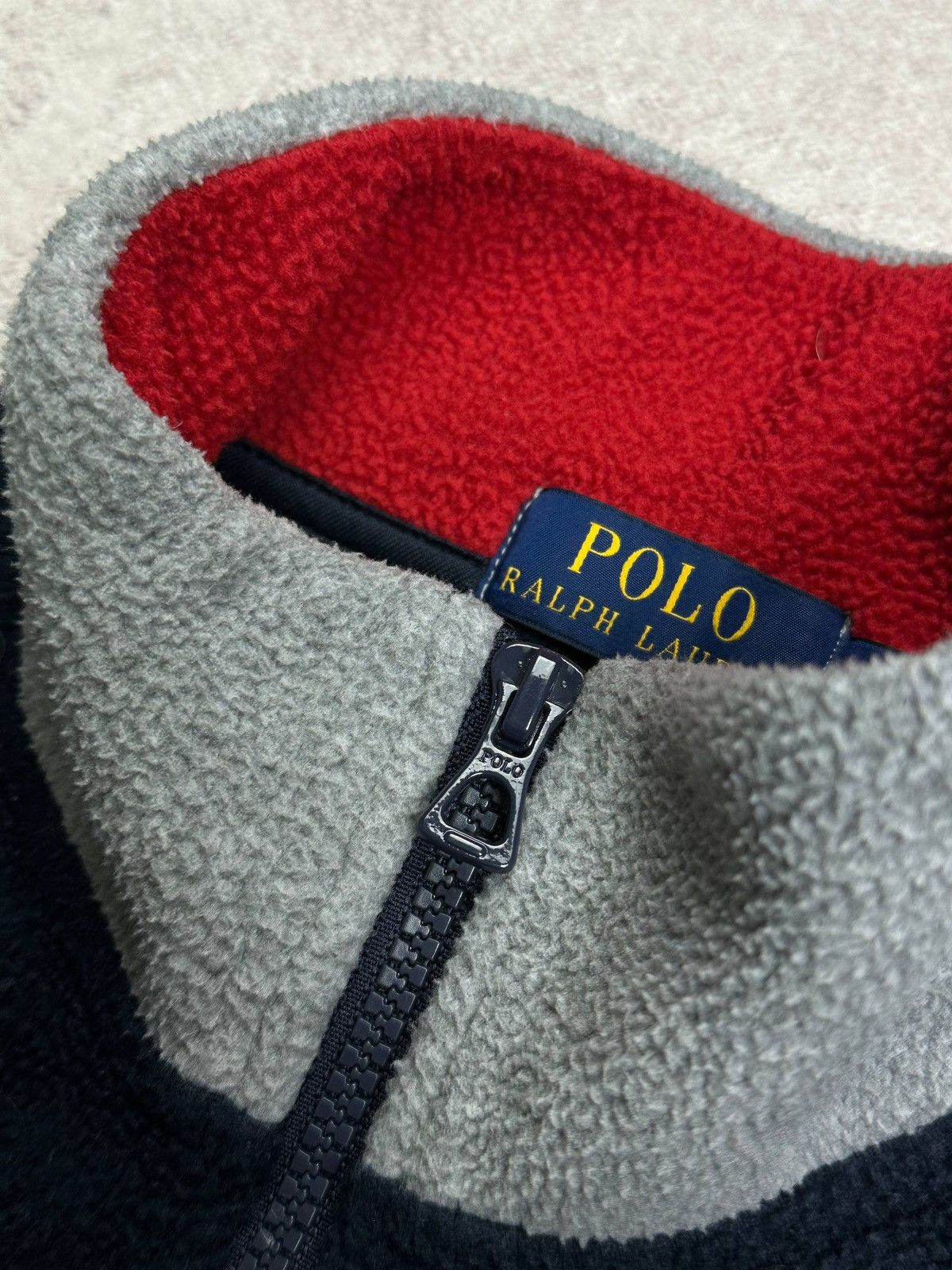 Polo Ralph Lauren Vintage Polo Ralph Lauren RRL USA Fleece Retro Sherpa Jacket Size US M / EU 48-50 / 2 - 5 Thumbnail