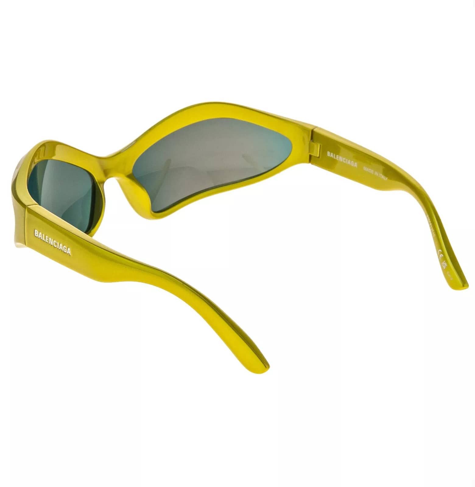 Balenciaga BALENCIAGA FENNEC 0314 Yellow Red Mirror 004 Fashion BB0314 Size ONE SIZE - 7 Thumbnail