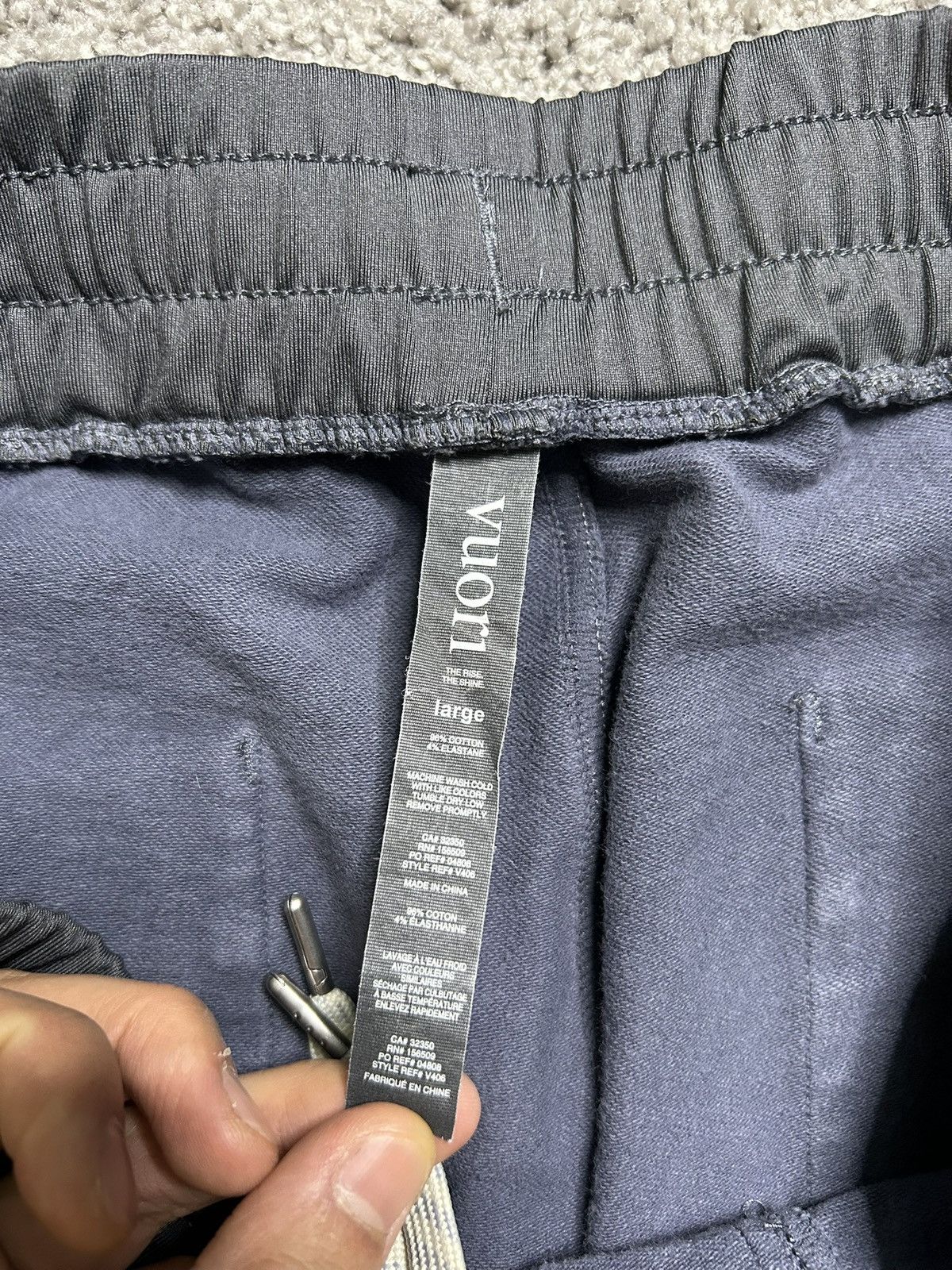 Vuori Vouri Jogger Sweatpants Large Size US 31 - 5 Thumbnail