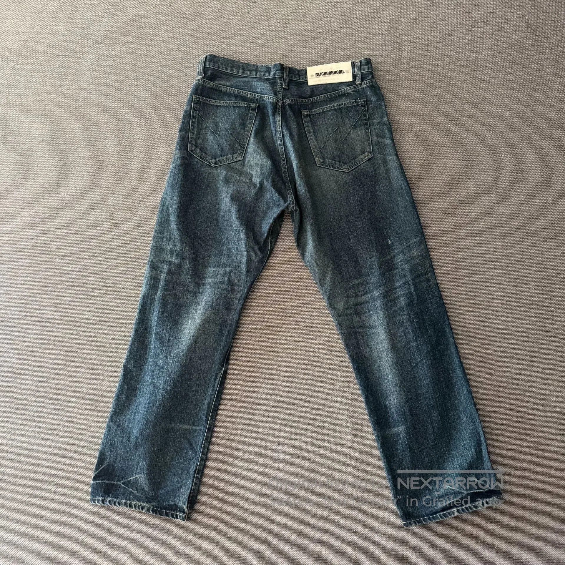 Neighborhood Neighborhood 23AW Basic Washed Jeans. Size US 36 / EU 52 - 3 Thumbnail