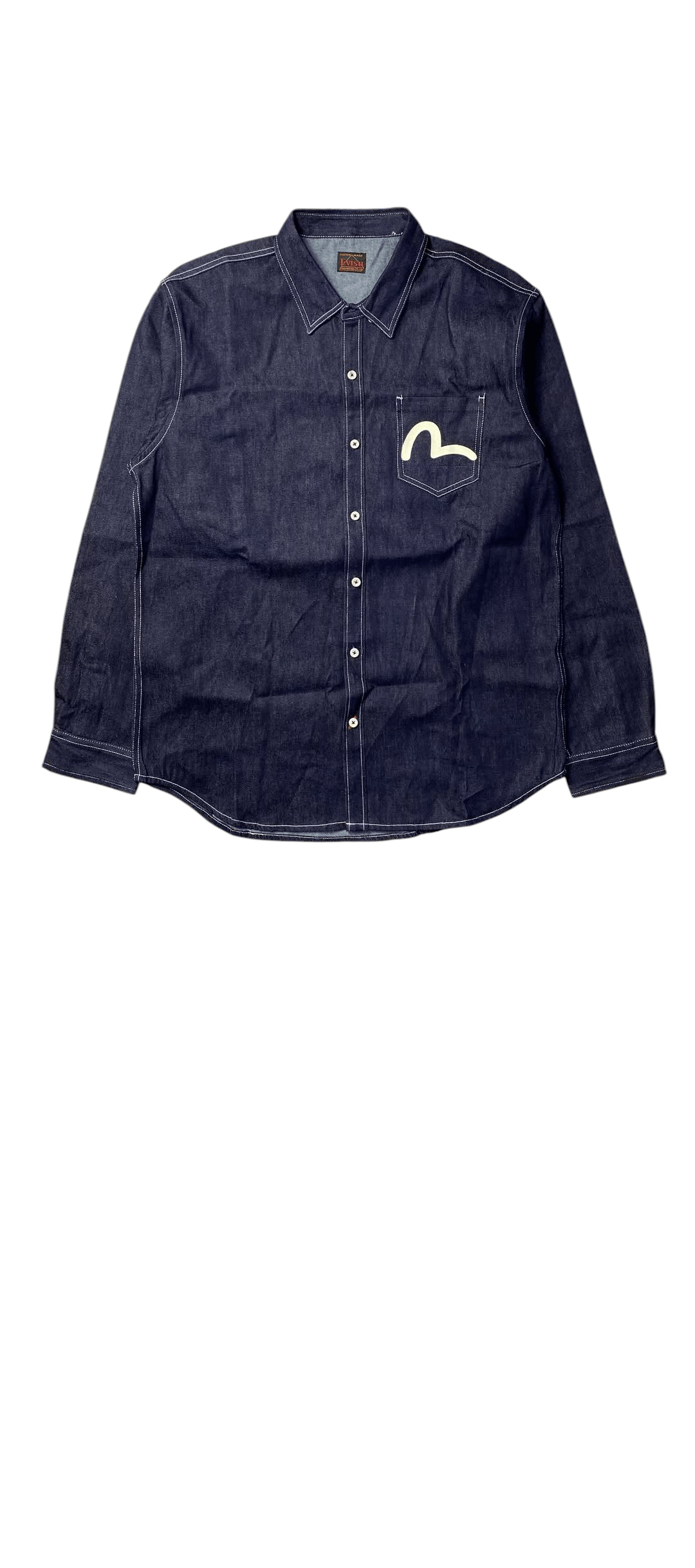Evisu Evisu denim shirt big logo Size US L / EU 52-54 / 3 - 2 Thumbnail