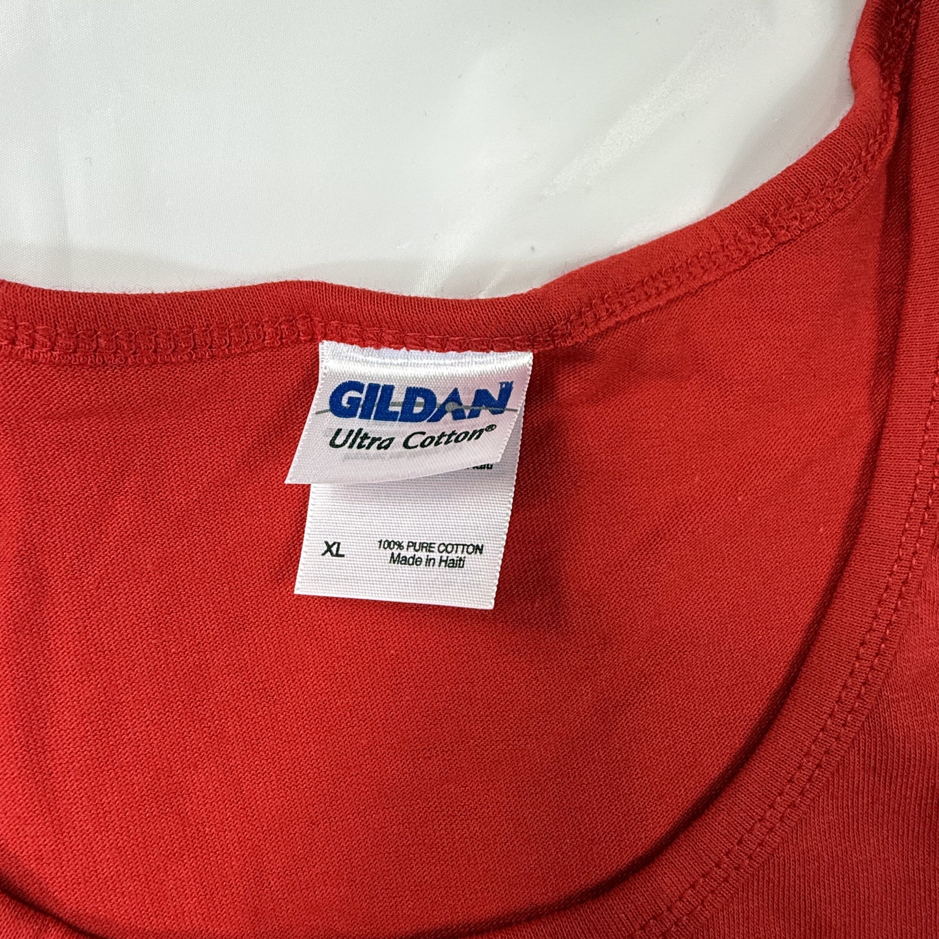 Gildan Gildan Mens XL Lifeguard YMCA Tank Top Sleeveless Cotton Size US XL / EU 56 / 4 - 5 Thumbnail