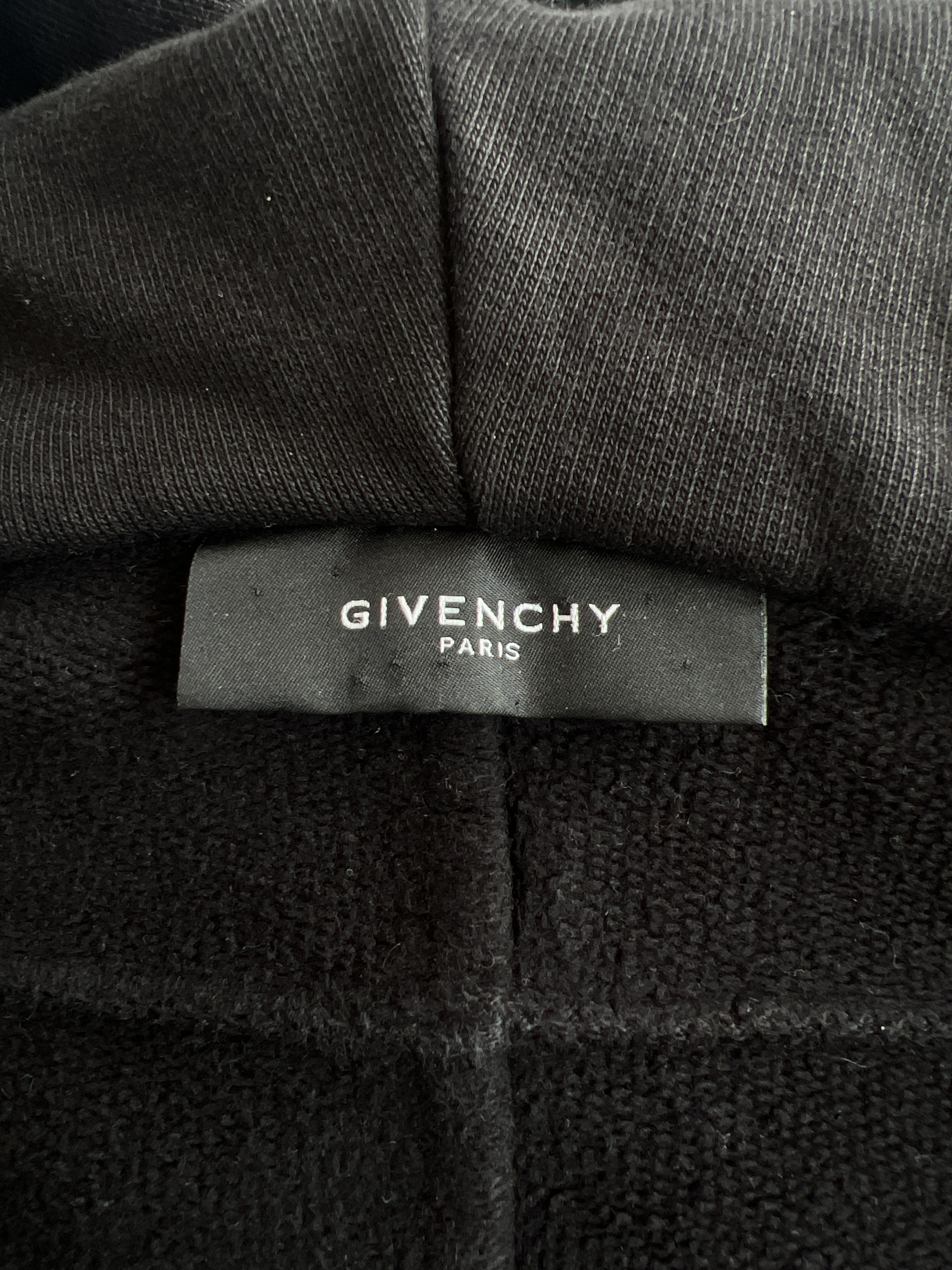 Givenchy Givenchy / Vintage Black Slim Hoodie Size US M / EU 48-50 / 2 - 6 Thumbnail