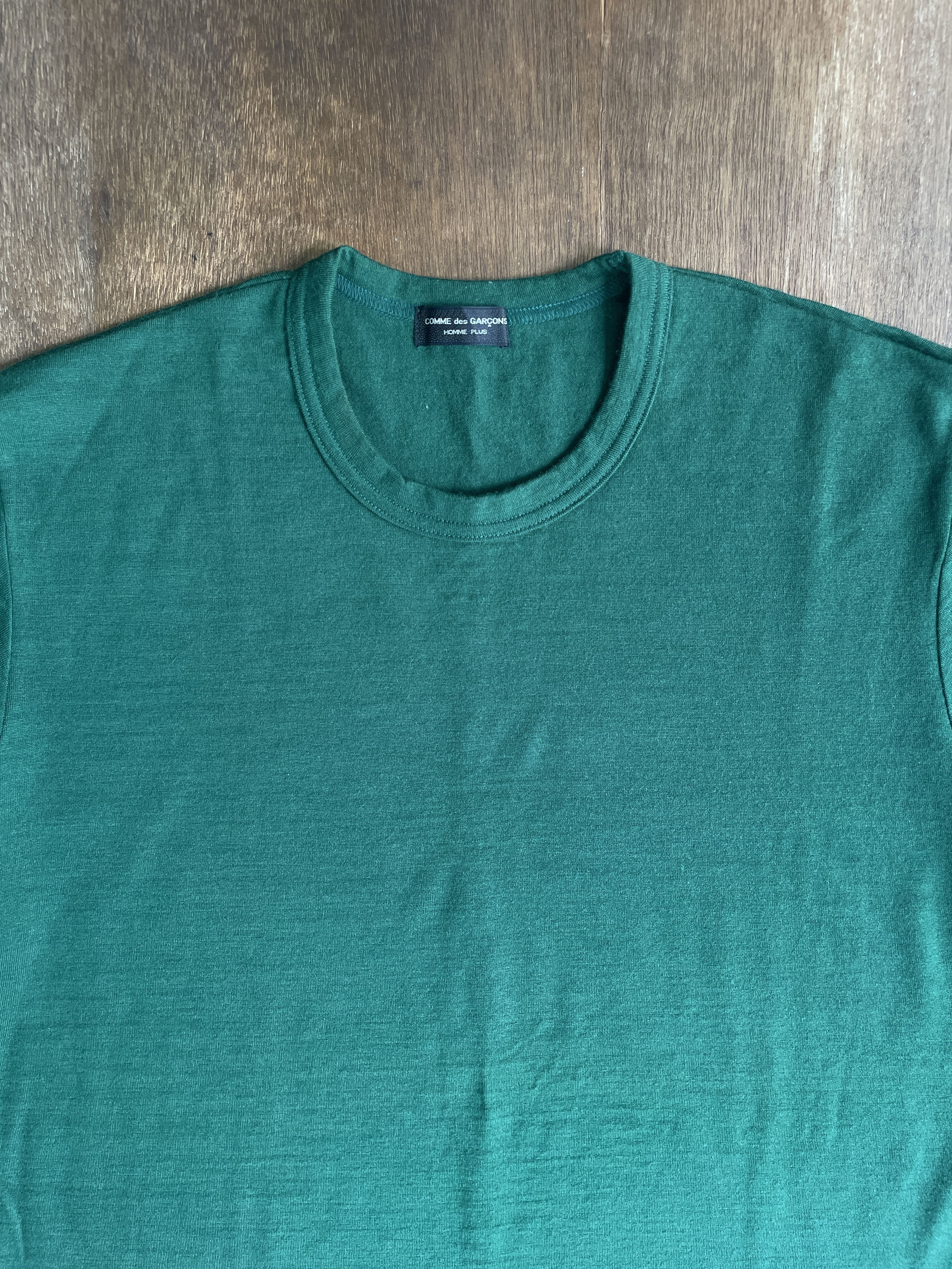 Comme des Garcons Homme Comme des Garcons Homme PLUS 90's Laine Wool Sweatshirts Size US M / EU 48-50 / 2 - 2 Thumbnail