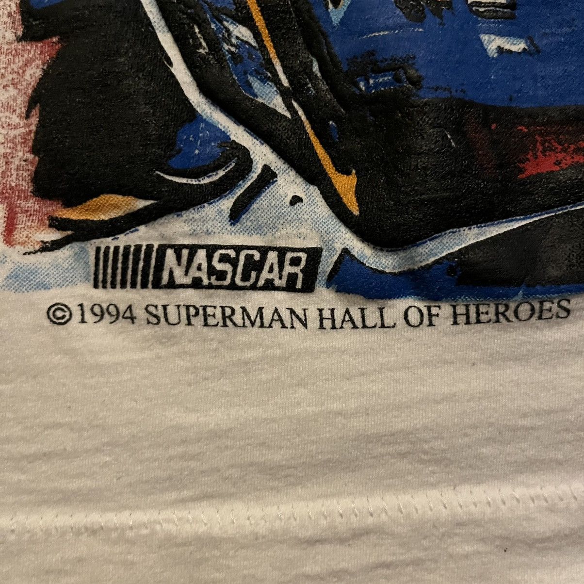 Giant 90s Superman nascar tee Size US M / EU 48-50 / 2 - 3 Thumbnail