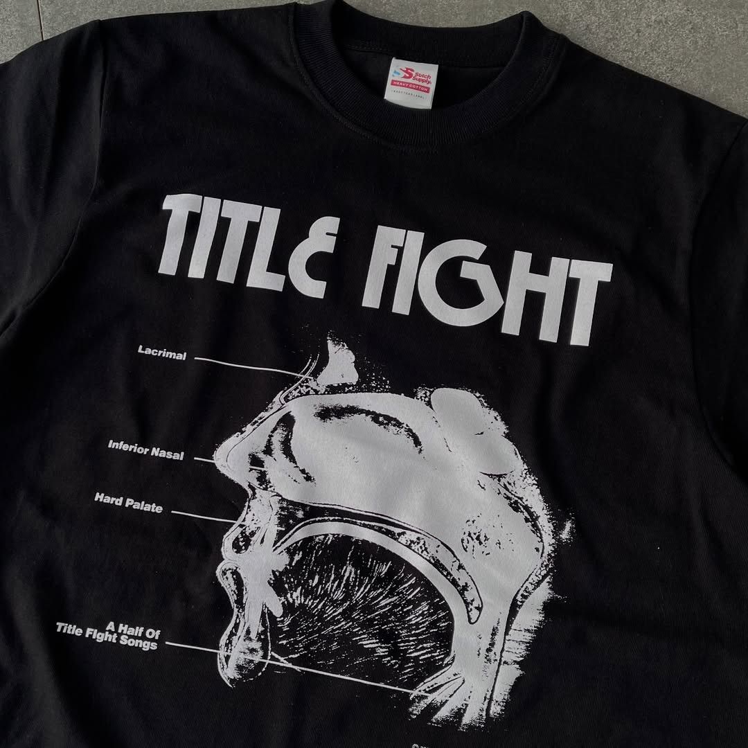 Band Tees TITLE FIGHT - MISSING band hardcore tee tshirt Size US L / EU 52-54 / 3 - 3 Thumbnail
