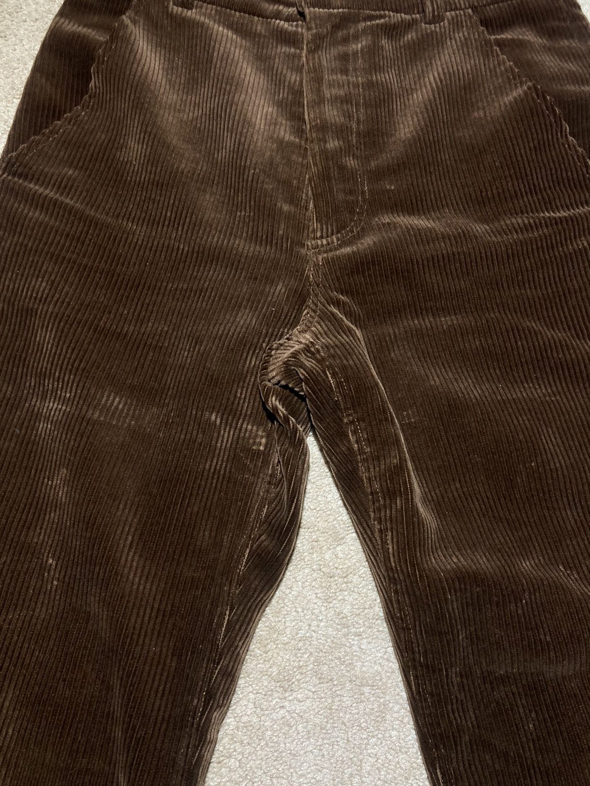 Martine Rose SS17 Martine Rose Corduroy Brown Felt Pants 2017 MR Flare Size US 30 / EU 46 - 4 Thumbnail