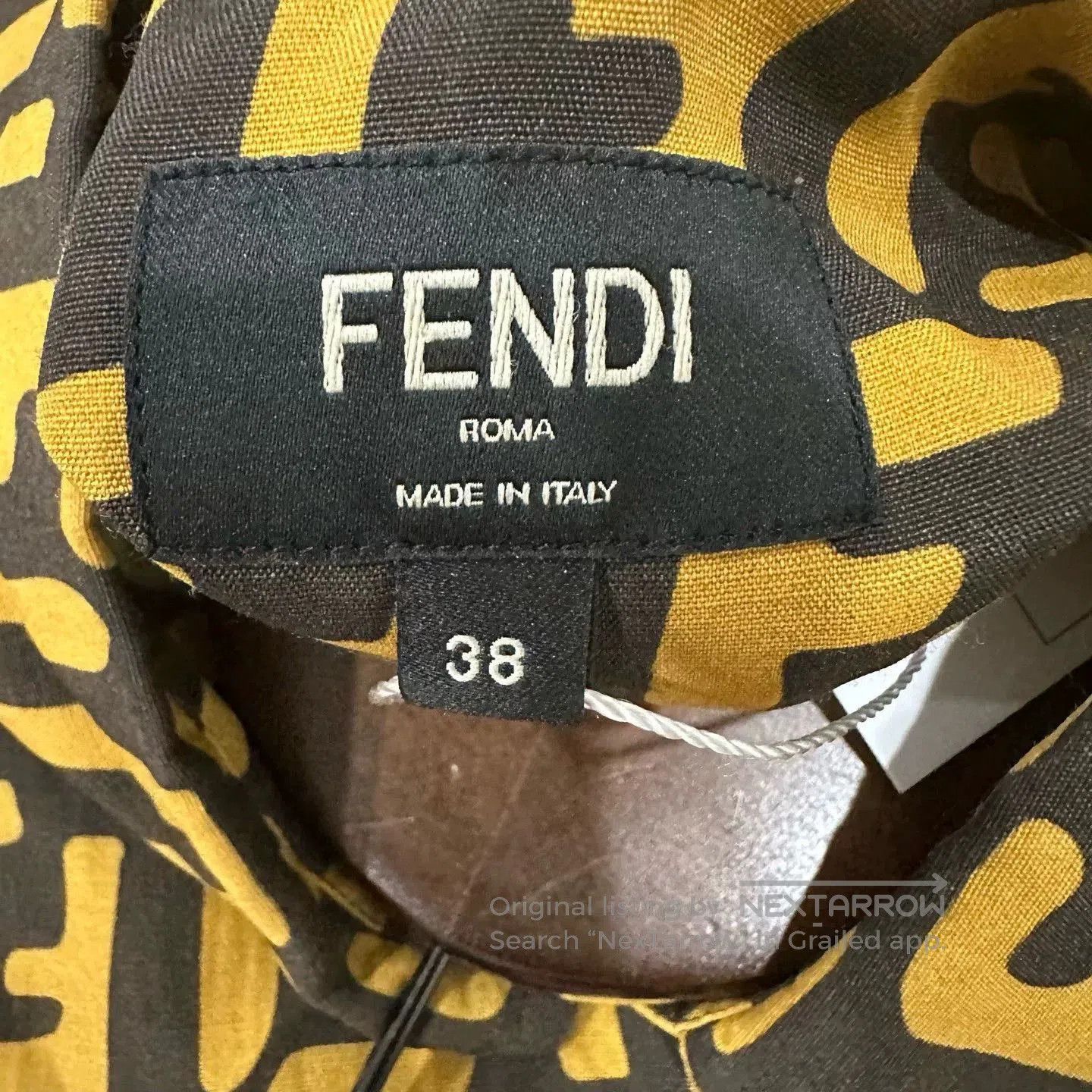 Fendi Fendi Double F Monogram Short Sleeve Shirt. Size US S / EU 44-46 / 1 - 5 Thumbnail
