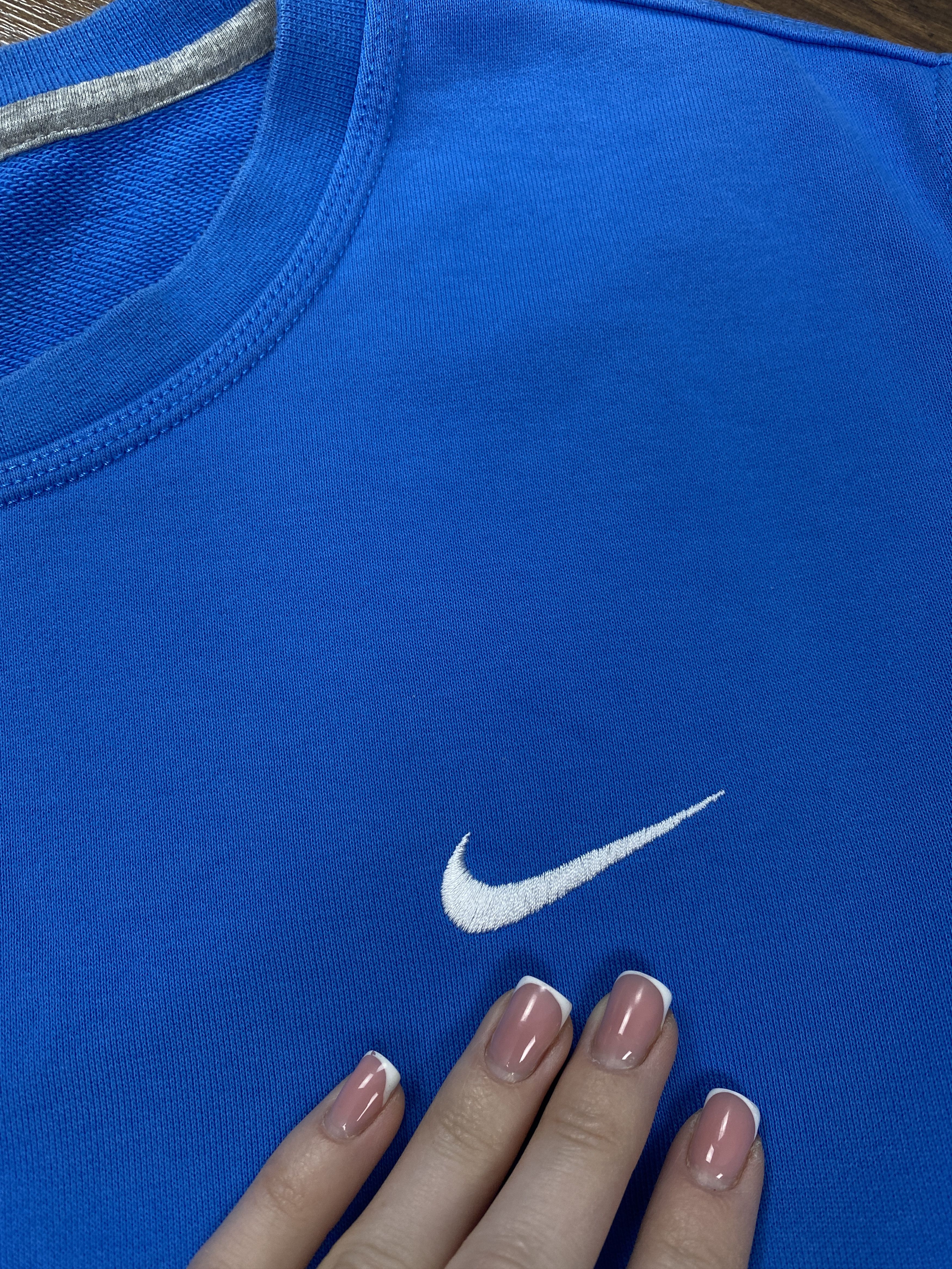 Nike Nike Mens Mini Swoosh Crew Neck Sweatshirt Size US L / EU 52-54 / 3 - 3 Thumbnail