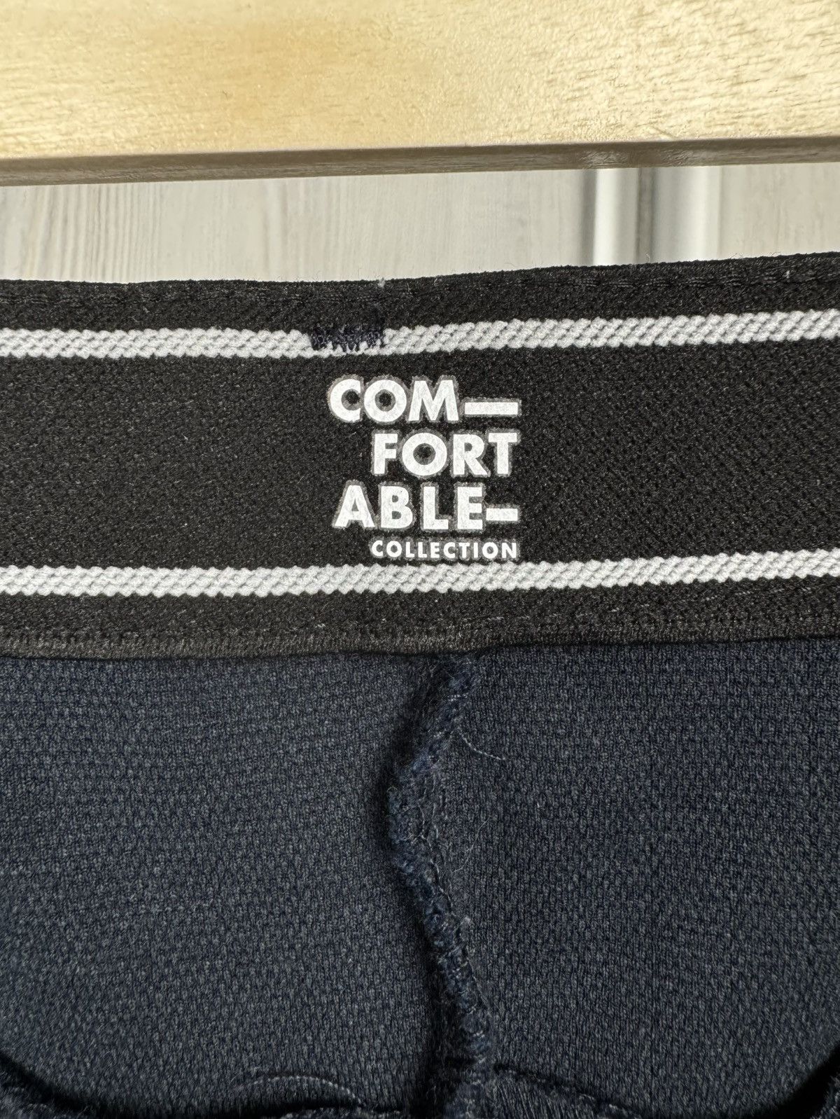 Zara Zara Comfortable Collection blue striped cropped pants Size US 34 / EU 50 - 6 Thumbnail