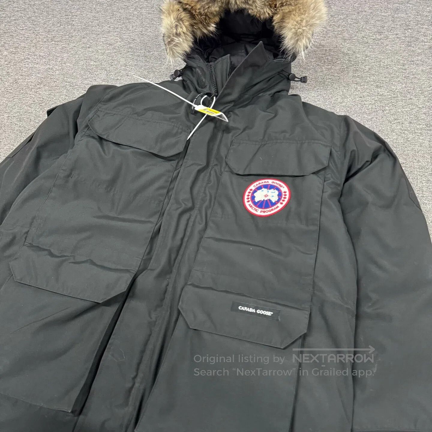 Canada Goose Canada Goose Expedition: Fleece Collar Parker Down Jacket| Size US M / EU 48-50 / 2 - 3 Thumbnail
