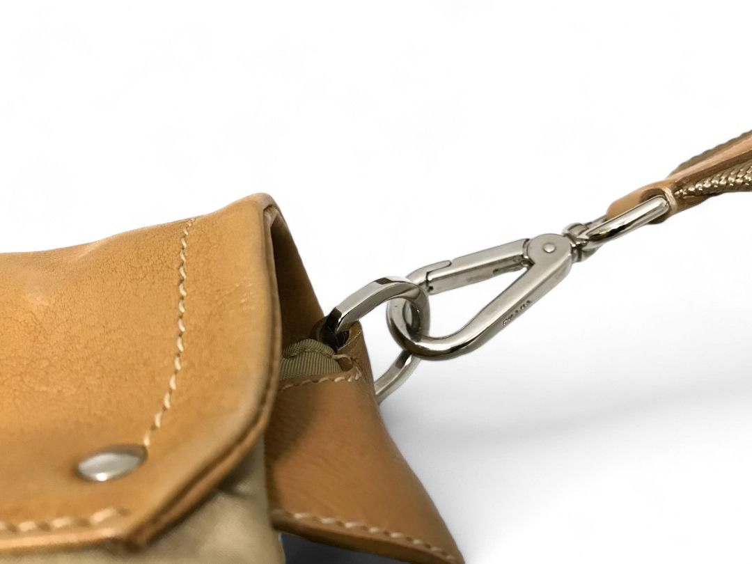 Prada Prada - Vitello leather handbag shoulder bag BT0465 brown Size ONE SIZE - 12 Thumbnail