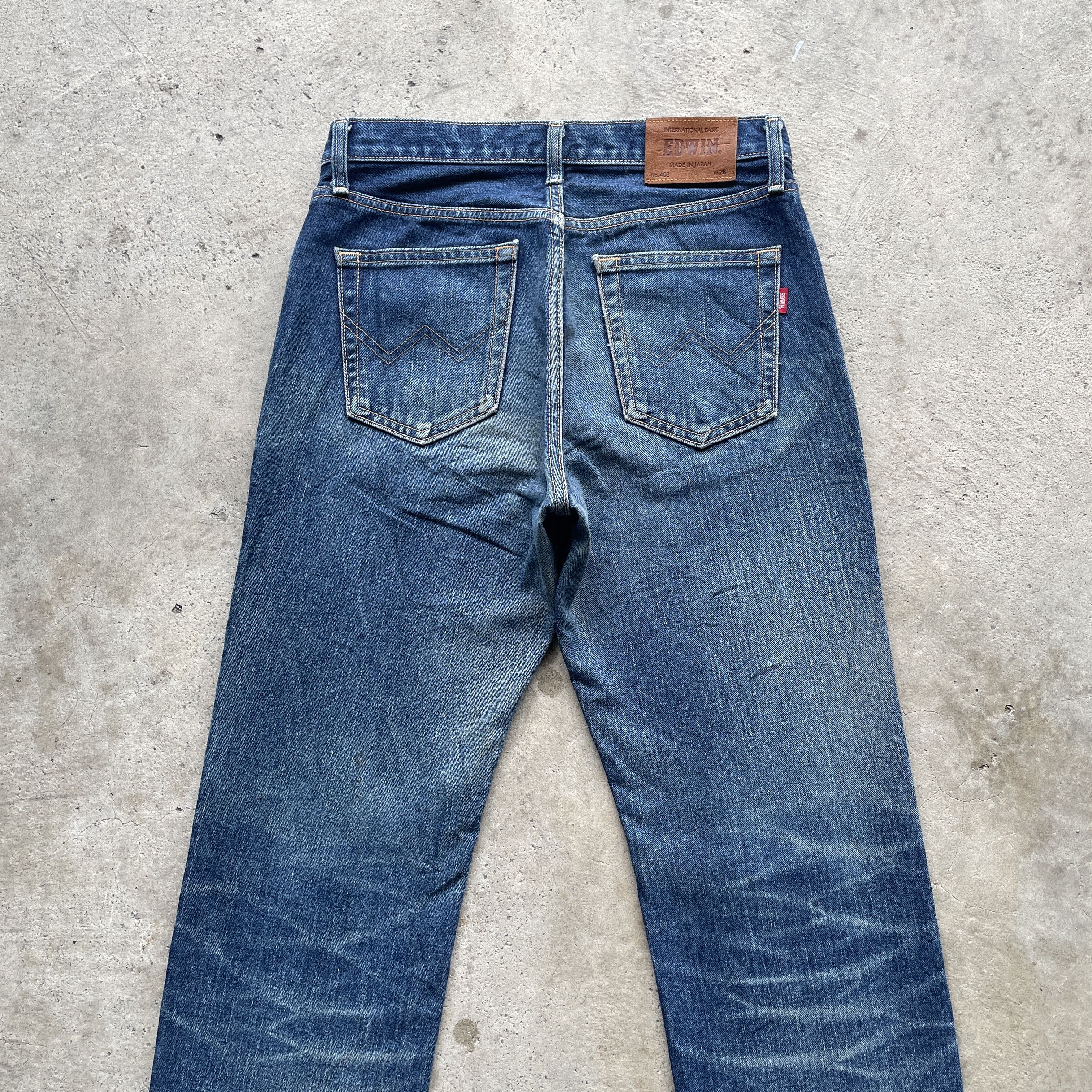 Edwin VINTAGE EDWIN DENIM MADE IN JAPAN FADED JEANS PANTS W30x30.5 Size US 30 / EU 46 - 9 Thumbnail