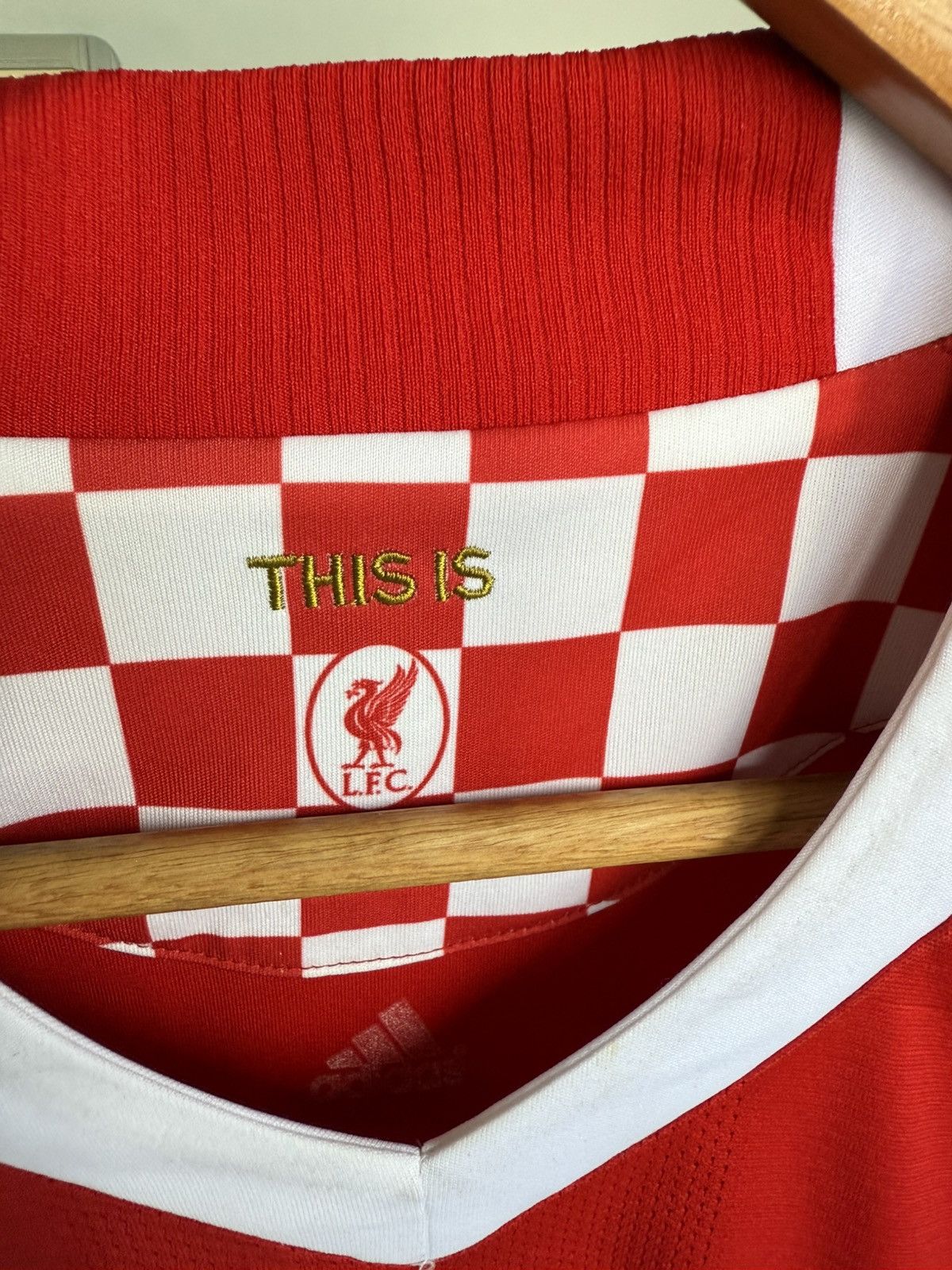 Adidas Liverpool Jersey 2008 Size US XL / EU 56 / 4 - 3 Thumbnail