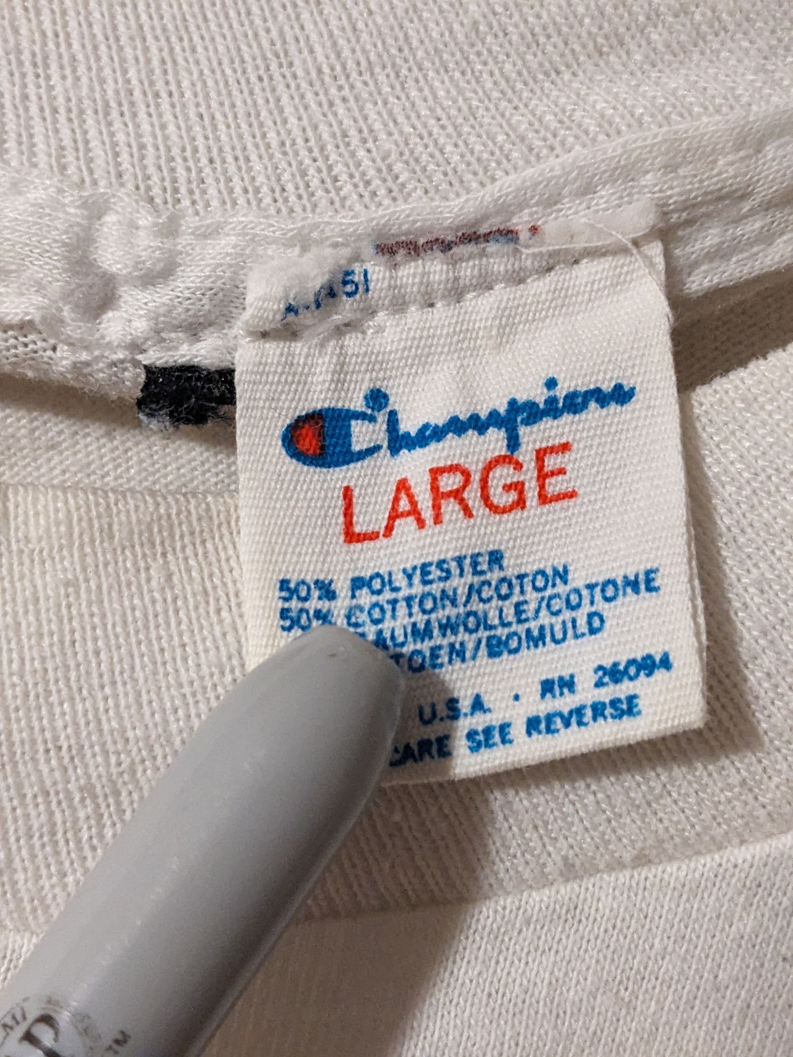 Champion × Disney × Vintage Vintage 80s Disney Mickey Mouse Classic Trinity T-Shirt Size US L / EU 52-54 / 3 - 3 Thumbnail
