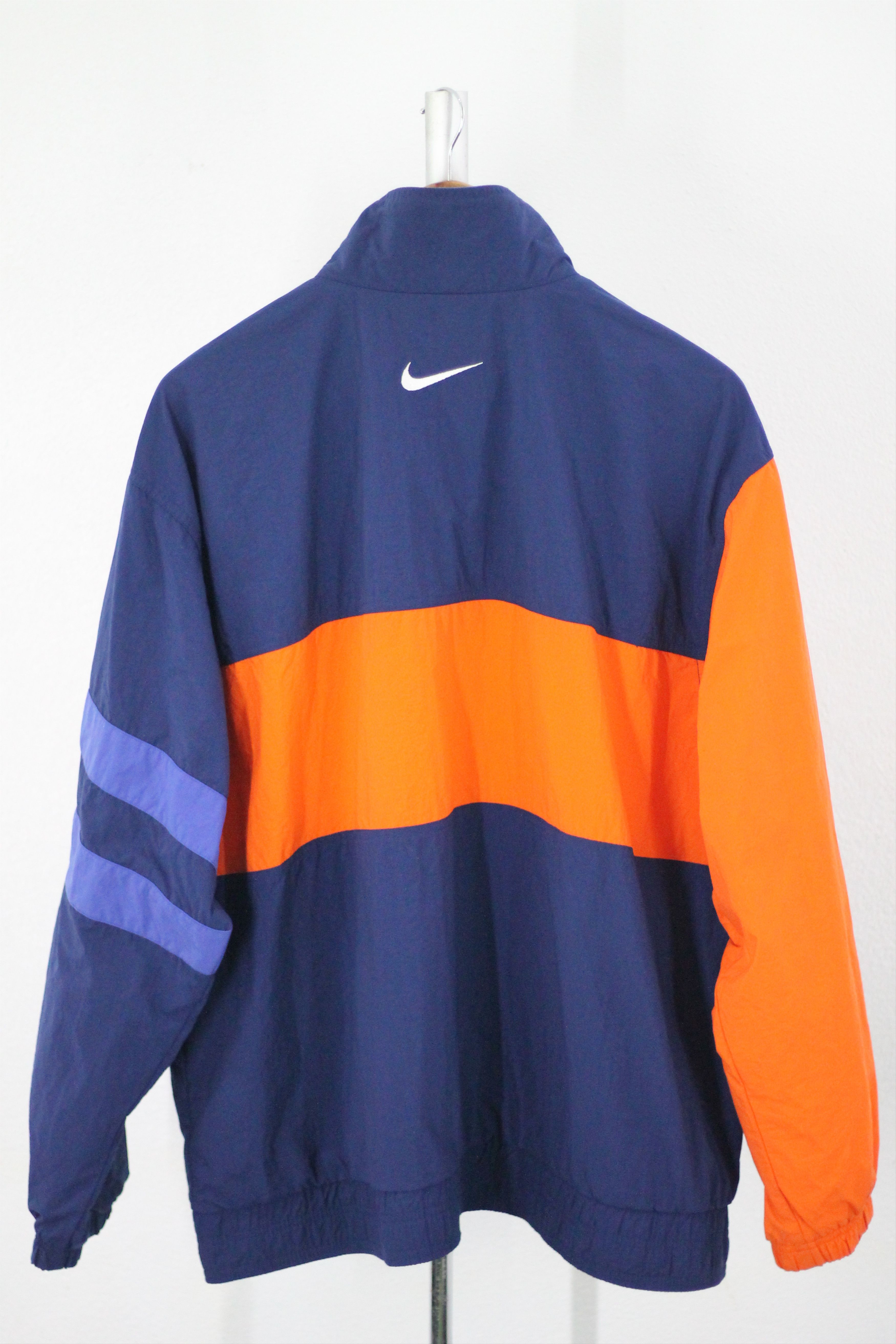 Nike × Vintage Vtg 90s Nike KNVB Netherlands Team Big Logo Track Jacket Size US XL / EU 56 / 4 - 7 Thumbnail