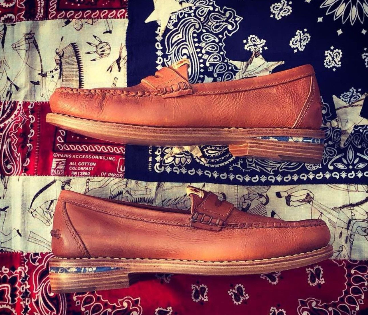 Visvim Fabro Folk Loafers Us9