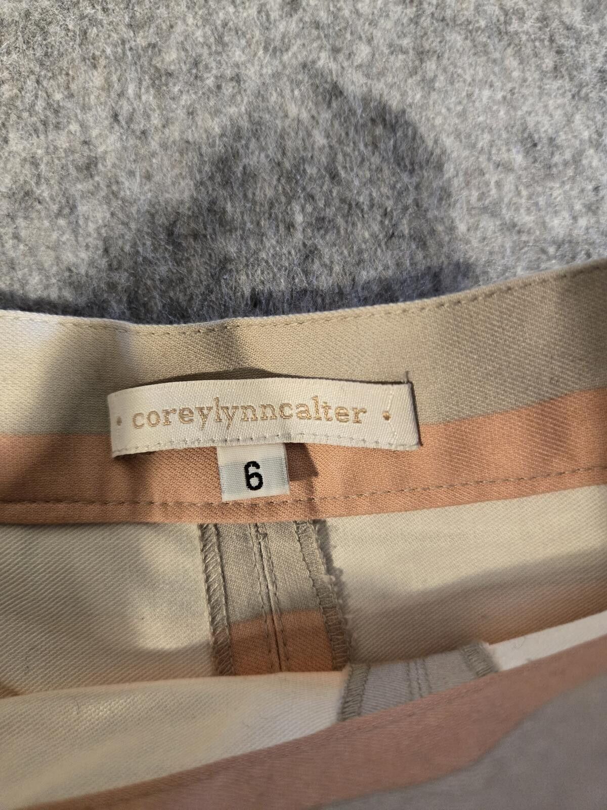 Other Anthropologie Calter Sweet Life Striped Pleated Skirt Preppy Size 28" / US 6 / IT 42 - 3 Thumbnail