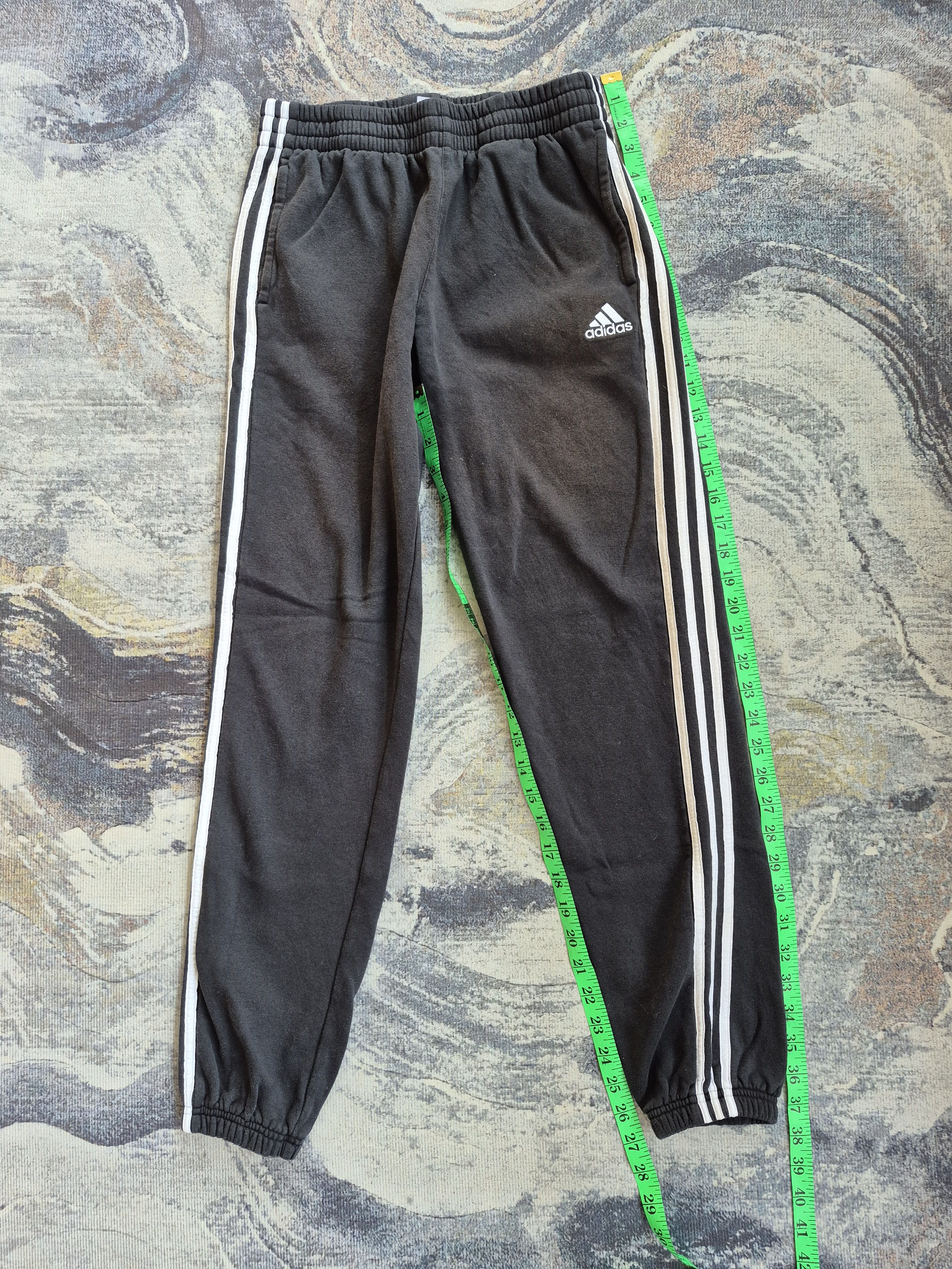 Adidas 🔥 Adidas Sweat Pants Joggers Three Stripes Size US 26 / EU 42 - 10 Thumbnail