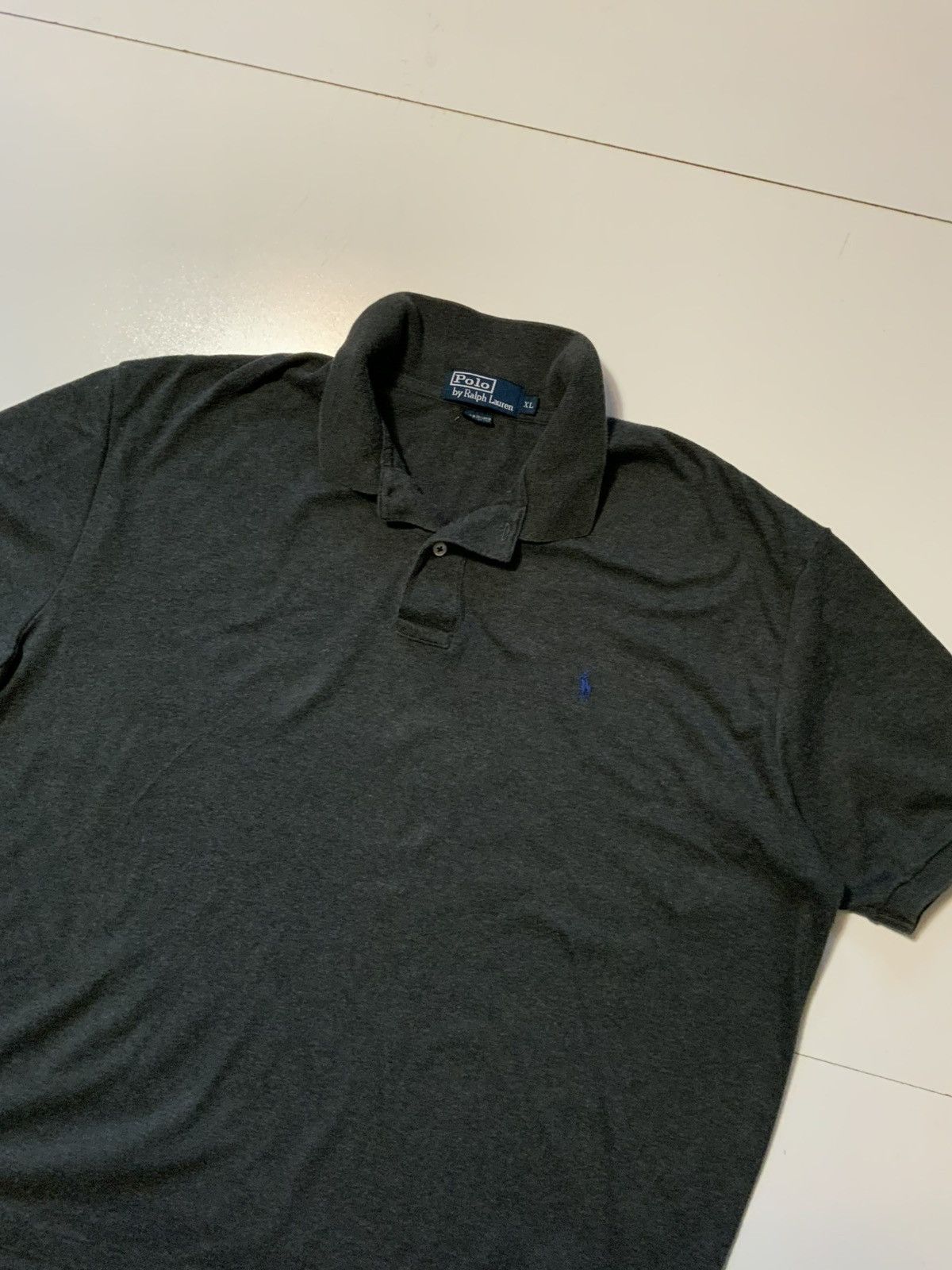 Polo Ralph Lauren Vintage Polo Ralph Lauren Pony Player Logo S/S Polo Shirt Size US XL / EU 56 / 4 - 3 Thumbnail