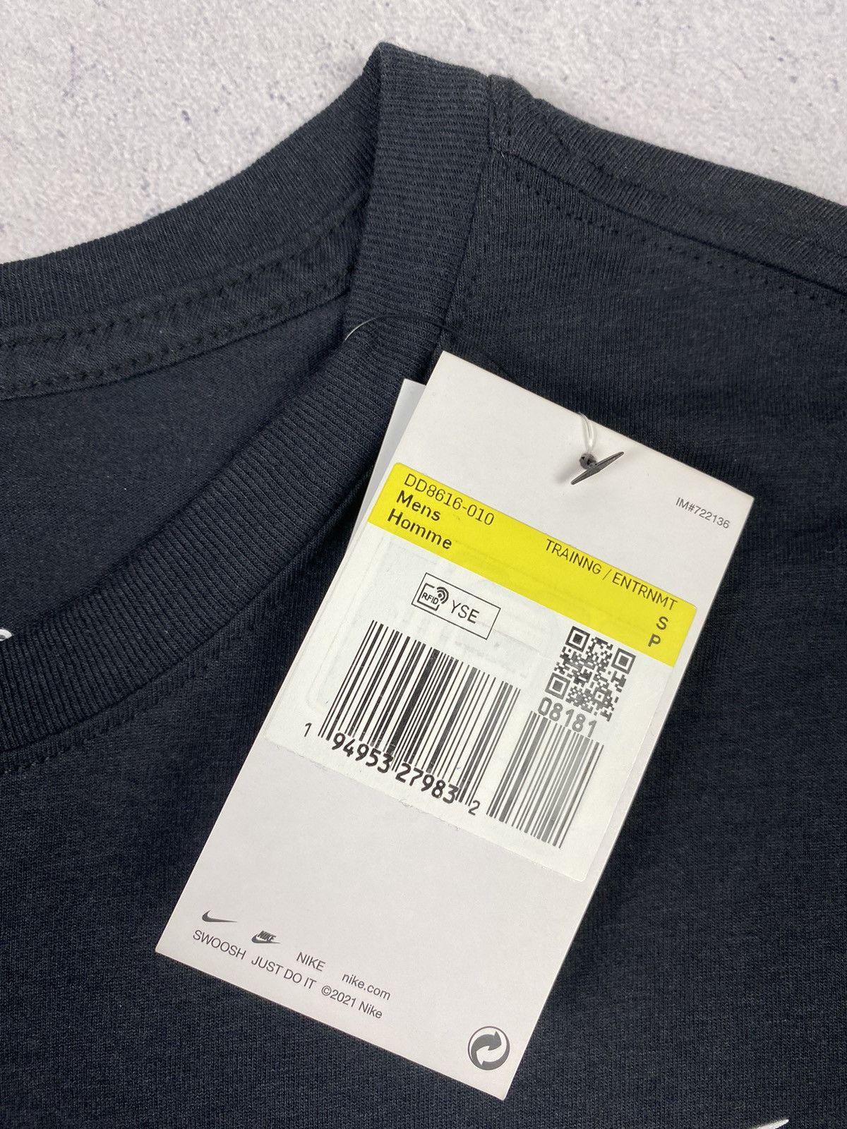 Nike Nike Athlete Dri Fit Swoosh Big Logo Tee Size US S / EU 44-46 / 1 - 6 Thumbnail