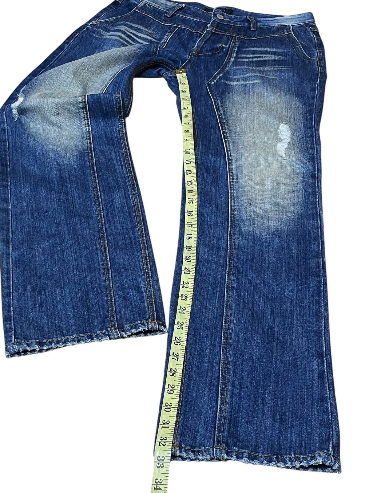 GOSTAR DE FUGA ARCHIVAL GOSTAR DE FUGA “FUGA” STRAIGHT CUT JEANS Size US 32 / EU 48 - 15 Thumbnail