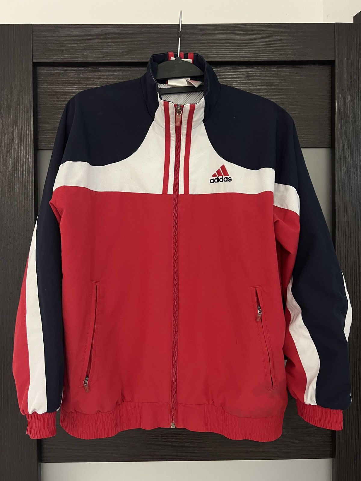 Vintage vintage adidas jacket with logo Y2K Size US S / EU 44-46 / 1 - 1 Thumbnail